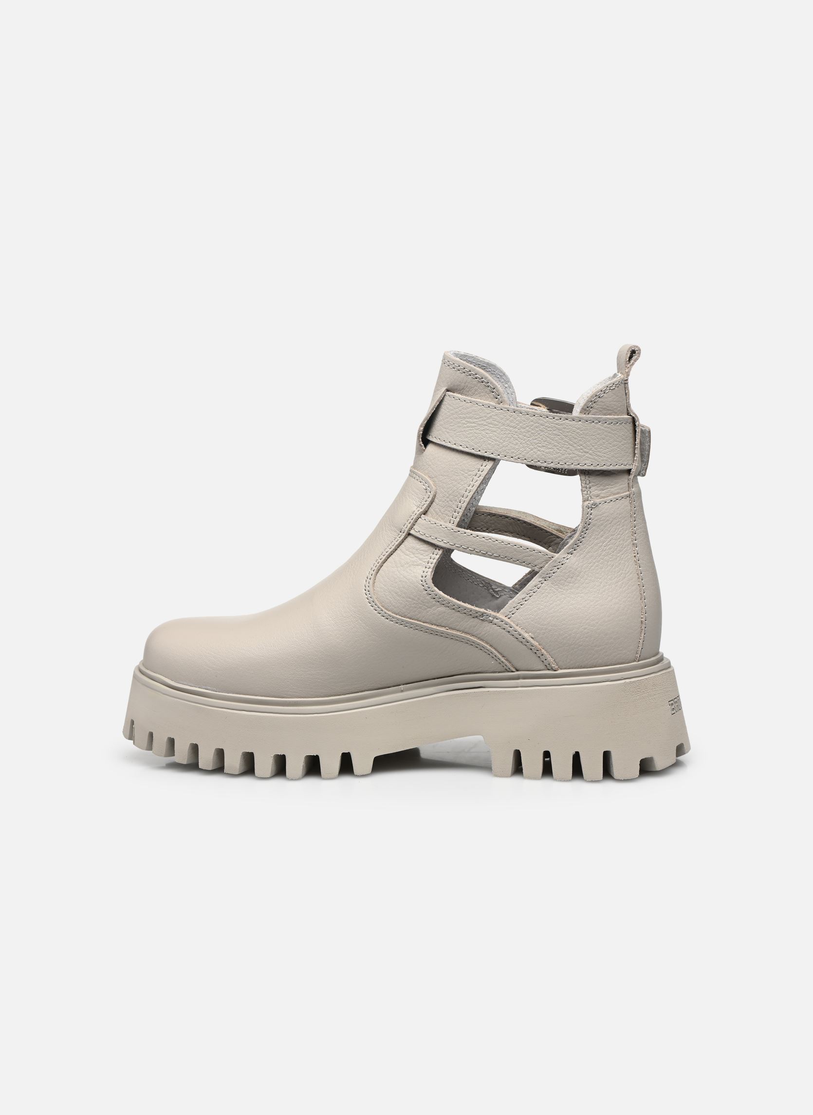 Niedrige Ankle Boots Groov-y 47400 damen beige Bronx Niedrige Ankle Boots Groov-y 47400 damen beige Clay