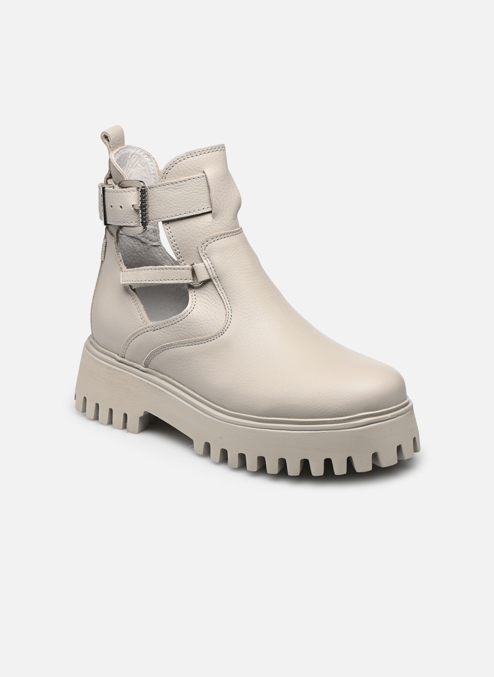 Niedrige Ankle Boots Groov-y 47400 damen beige Bronx Niedrige Ankle Boots Groov-y 47400 damen beige Clay