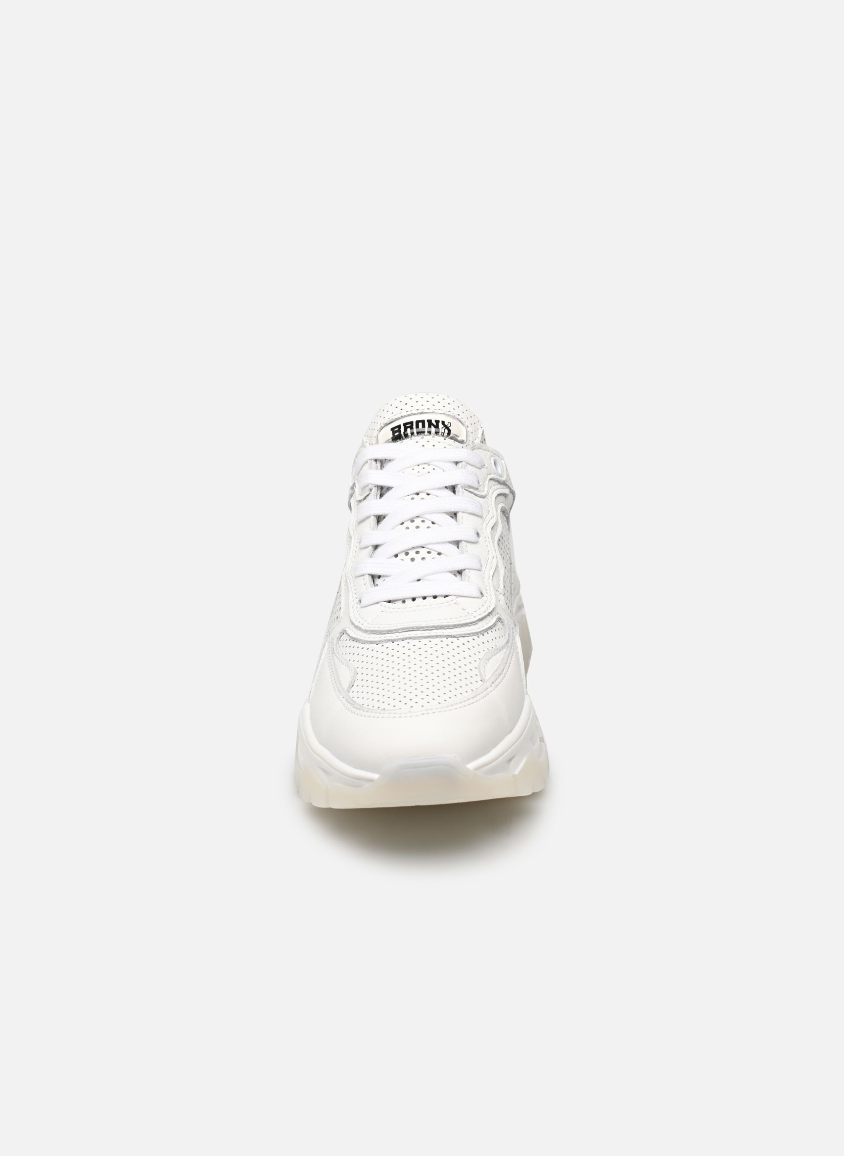 Niedrige Sneaker Tayke-over 66426 damen weiß Bronx Niedrige Sneaker Tayke-over 66426 damen weiß White