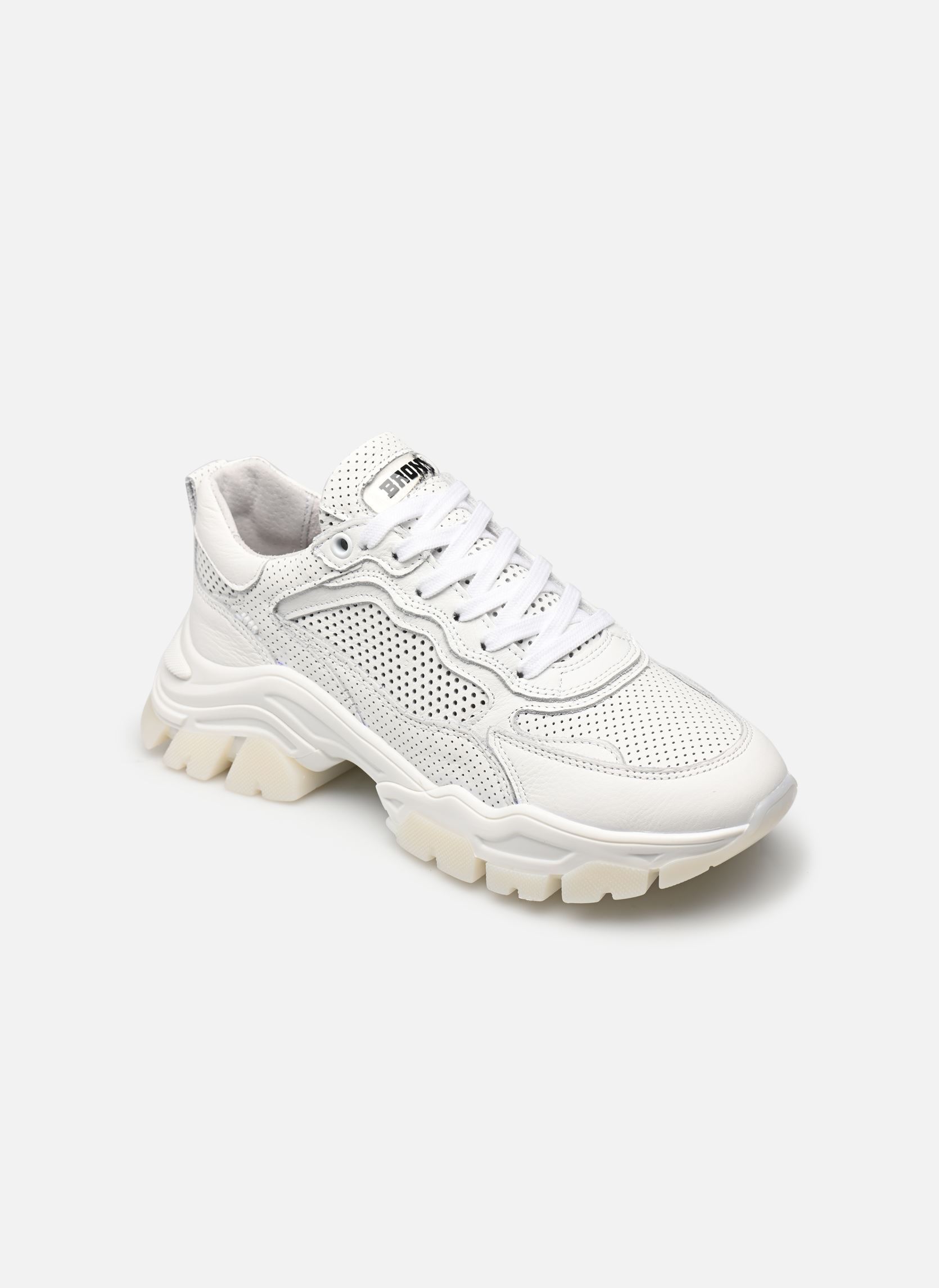 Niedrige Sneaker Tayke-over 66426 damen weiß Bronx Niedrige Sneaker Tayke-over 66426 damen weiß White
