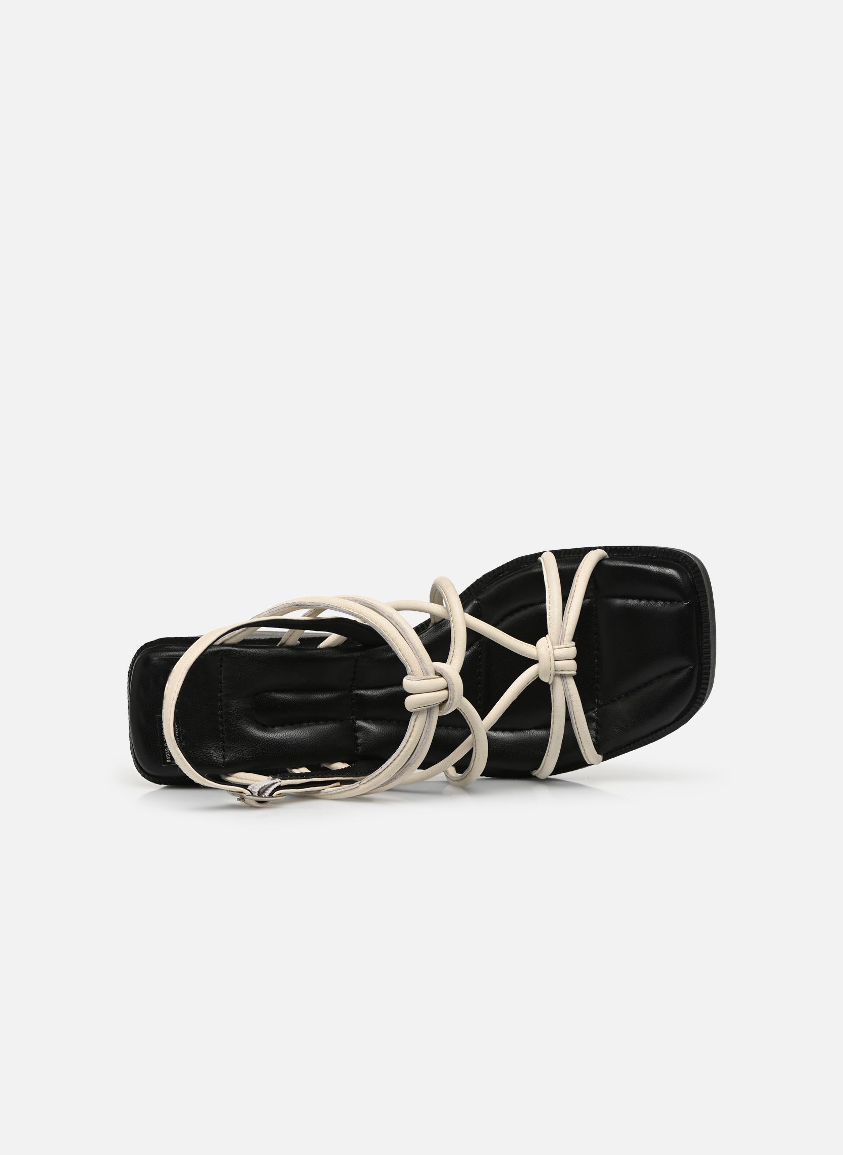 Keil- und Plateausandalen New-wanda 84939 damen weiß Bronx Keil- und Plateausandalen New-wanda 84939 damen weiß Black/Off white