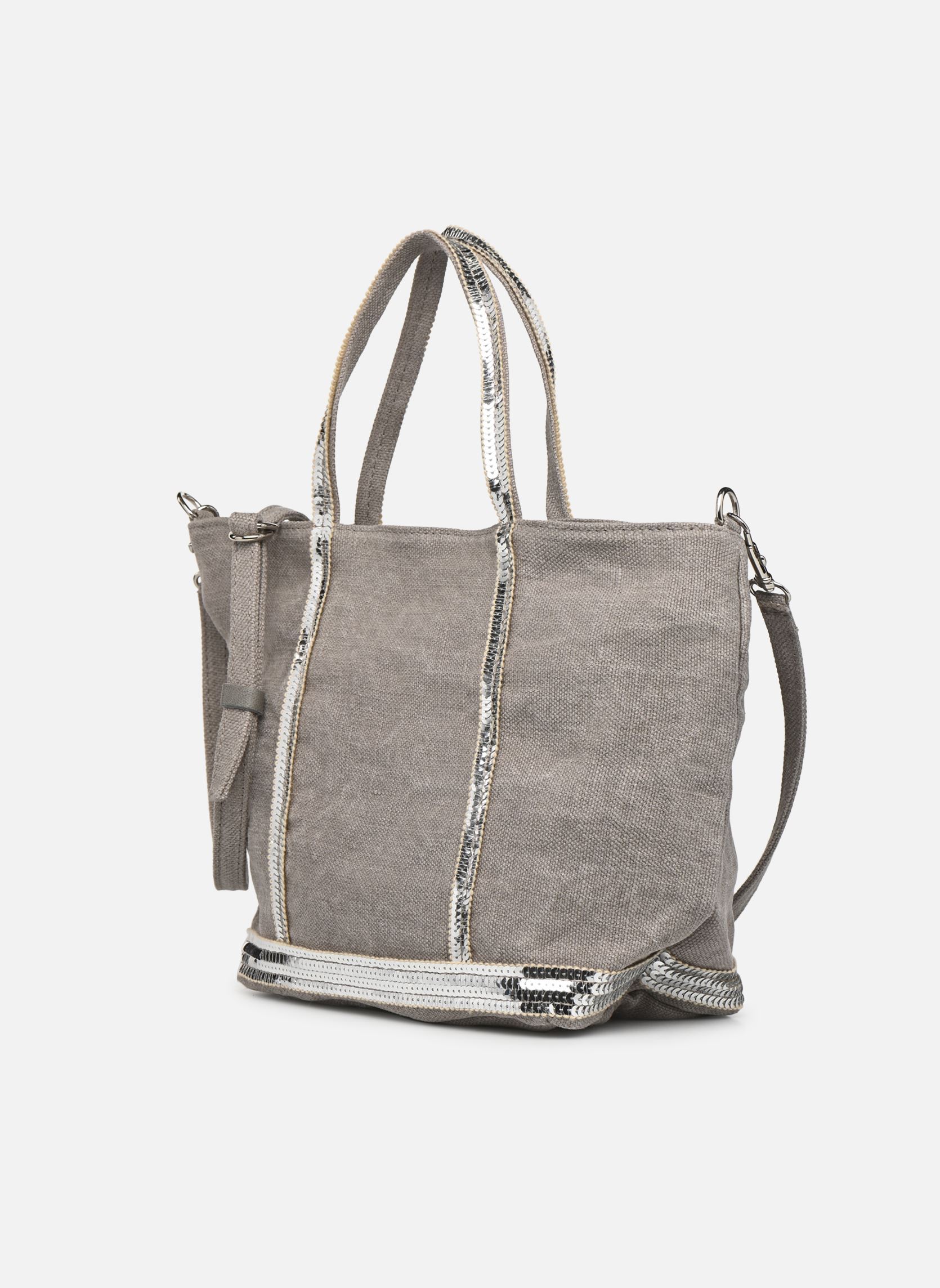Cabas Cabas S Bandoulière en Lin et Paillettes femme beige Vanessa Bruno Cabas Cabas S Bandoulière en Lin et Paillettes femme beige CALCAIRE