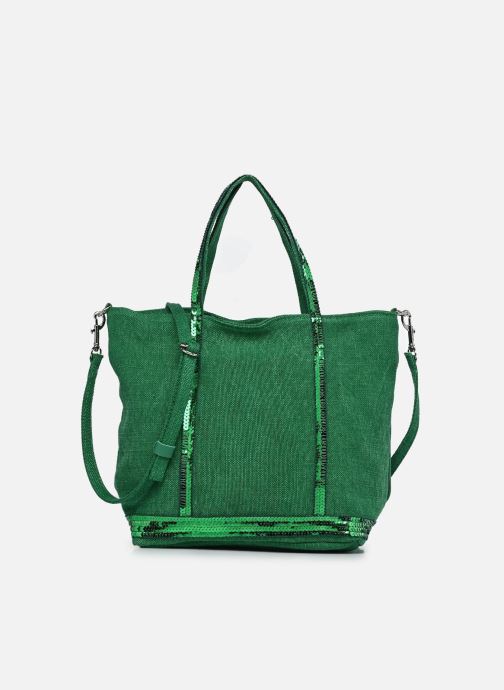 Vanessa Bruno Cabas Cabas S Bandoulière en Lin et Paillettes femme vert