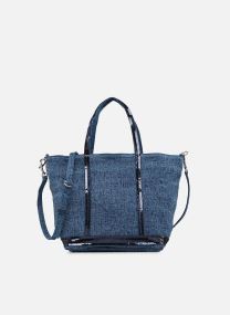 Cabas Cabas S Bandoulière en Lin et Paillettes femme beige