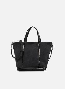 Cabas Cabas S Bandoulière en Lin et Paillettes femme beige