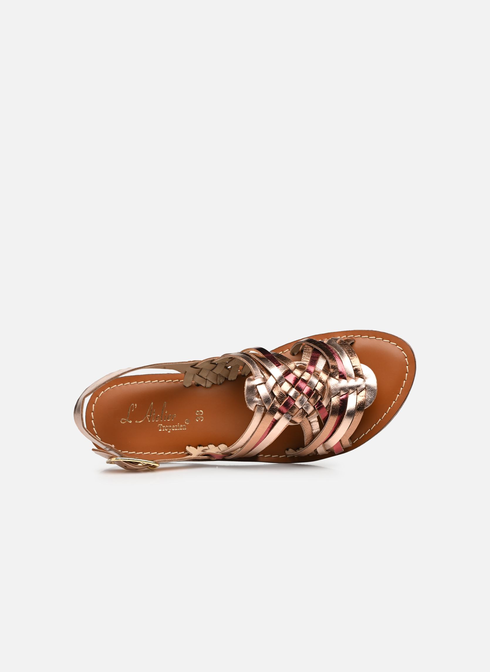 Sandalen SAANSB510-22 dames goud en brons Anamaia Sandalen SAANSB510-22 dames goud en brons COPPER MULTI