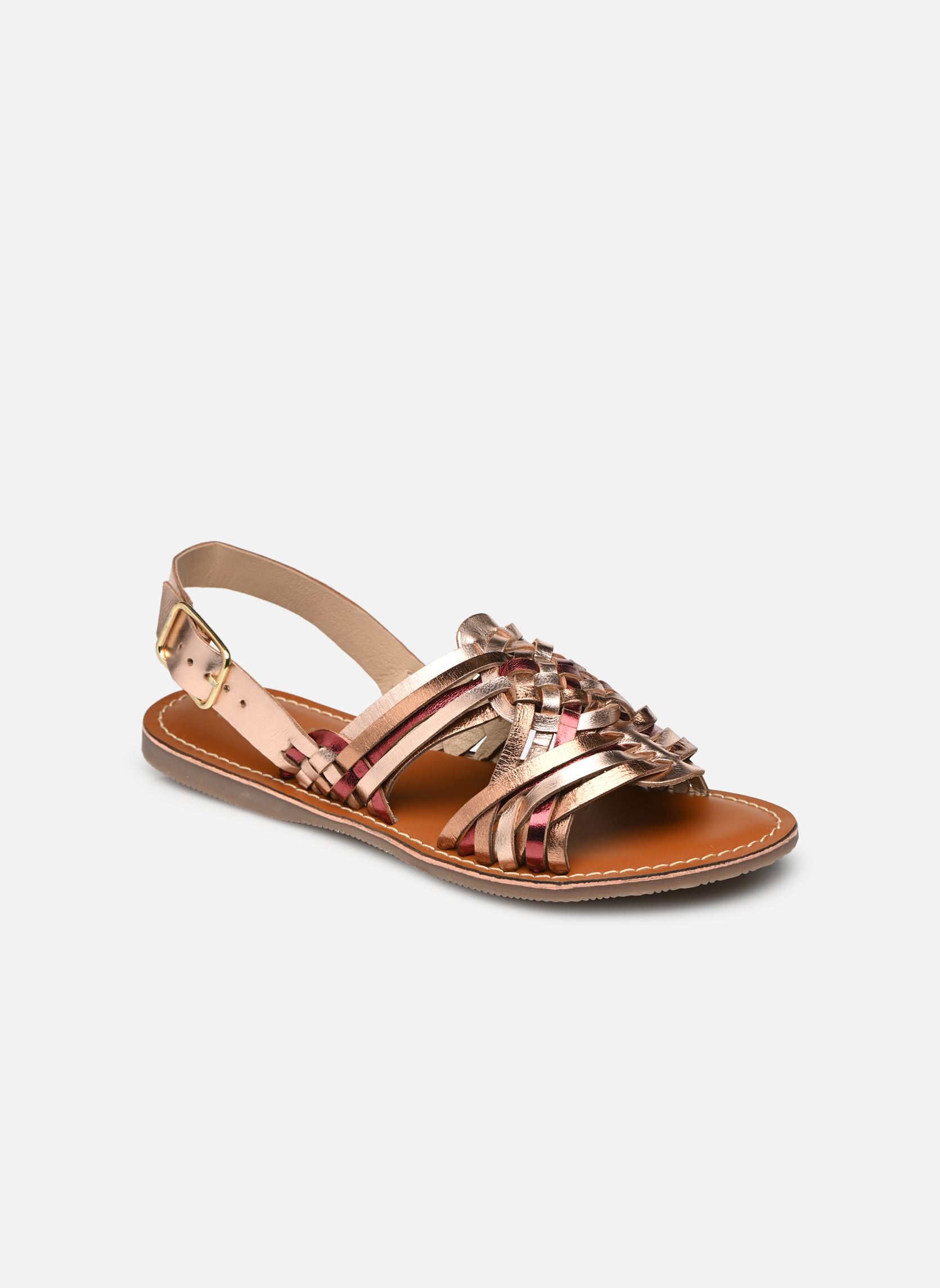 Sandalen SAANSB510-22 dames goud en brons Anamaia Sandalen SAANSB510-22 dames goud en brons COPPER MULTI