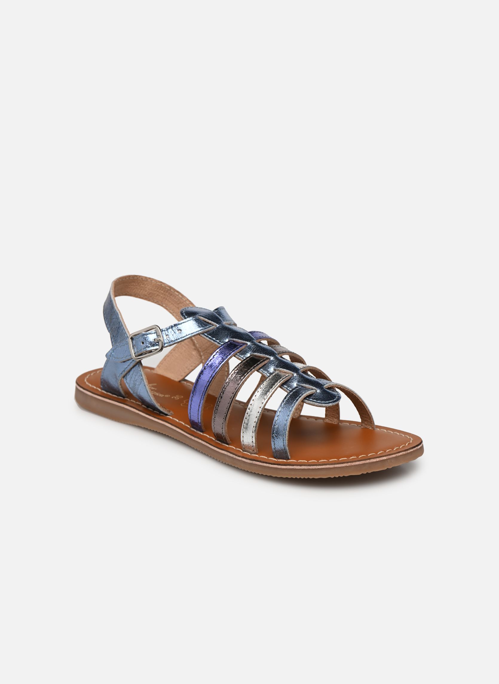 Sandales SAATIL314-22 fille bleu L'Atelier Tropézien Sandales SAATIL314-22 fille bleu MULTI BLUE
