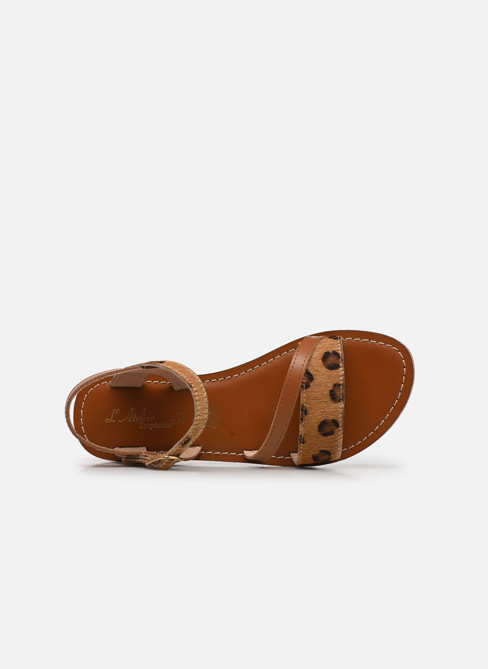 Sandales SAATIL911-22 fille marron L'Atelier Tropézien Sandales SAATIL911-22 fille marron TAN CHEETAH