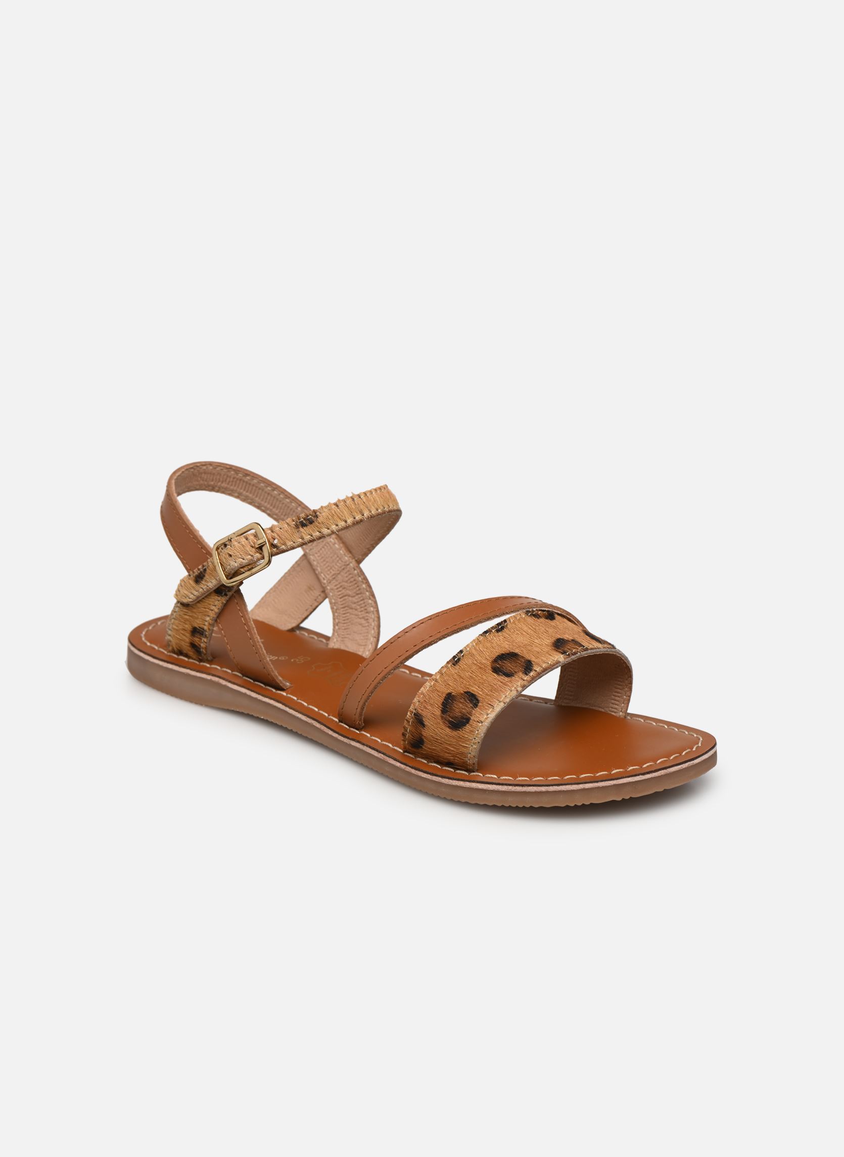 Sandales SAATIL911-22 fille marron L'Atelier Tropézien Sandales SAATIL911-22 fille marron TAN CHEETAH