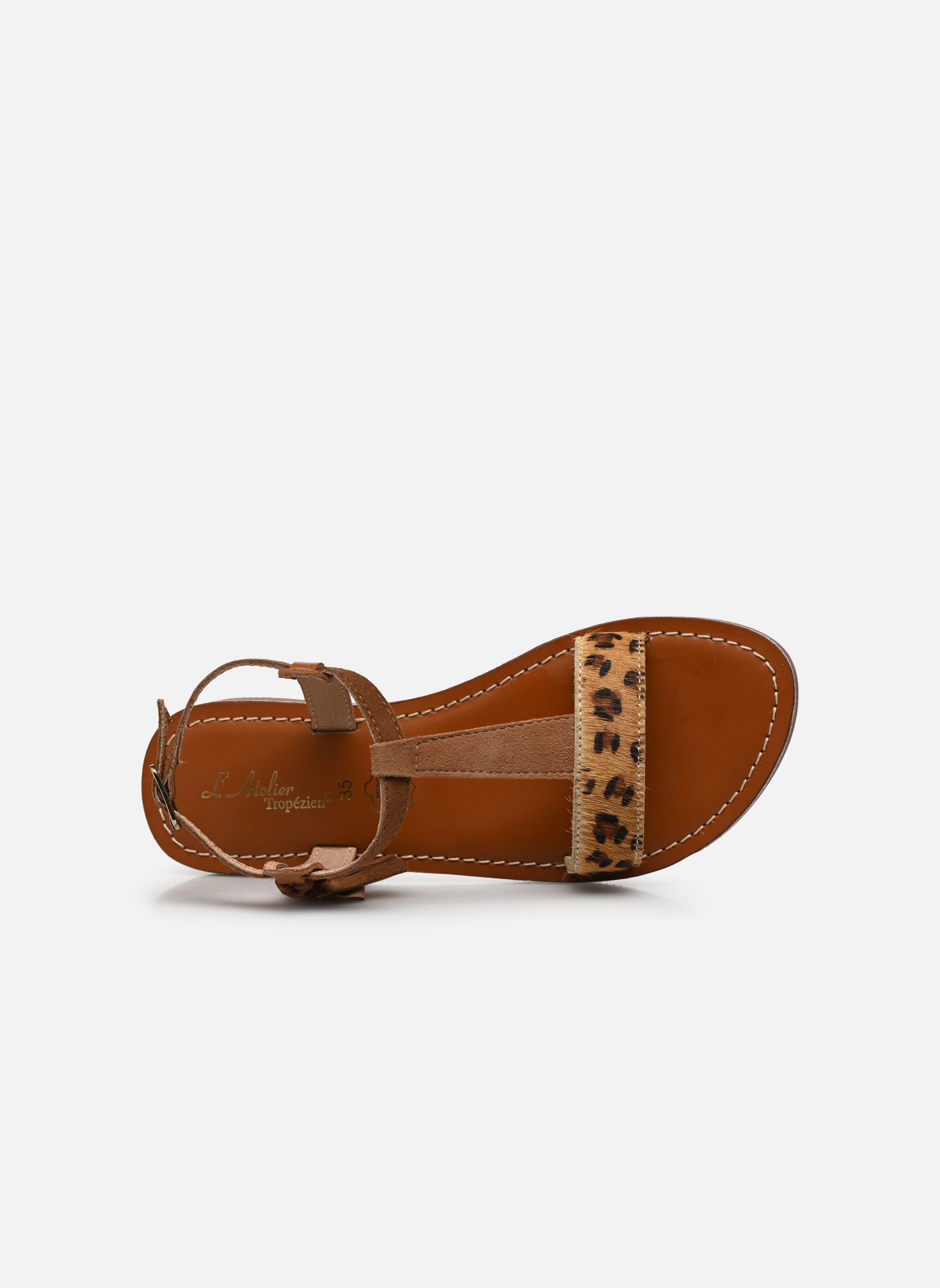 Sandalen SAATIL112-22 meisjes bruin L'Atelier Tropézien Sandalen SAATIL112-22 meisjes bruin CHEETAH NUDE TAN