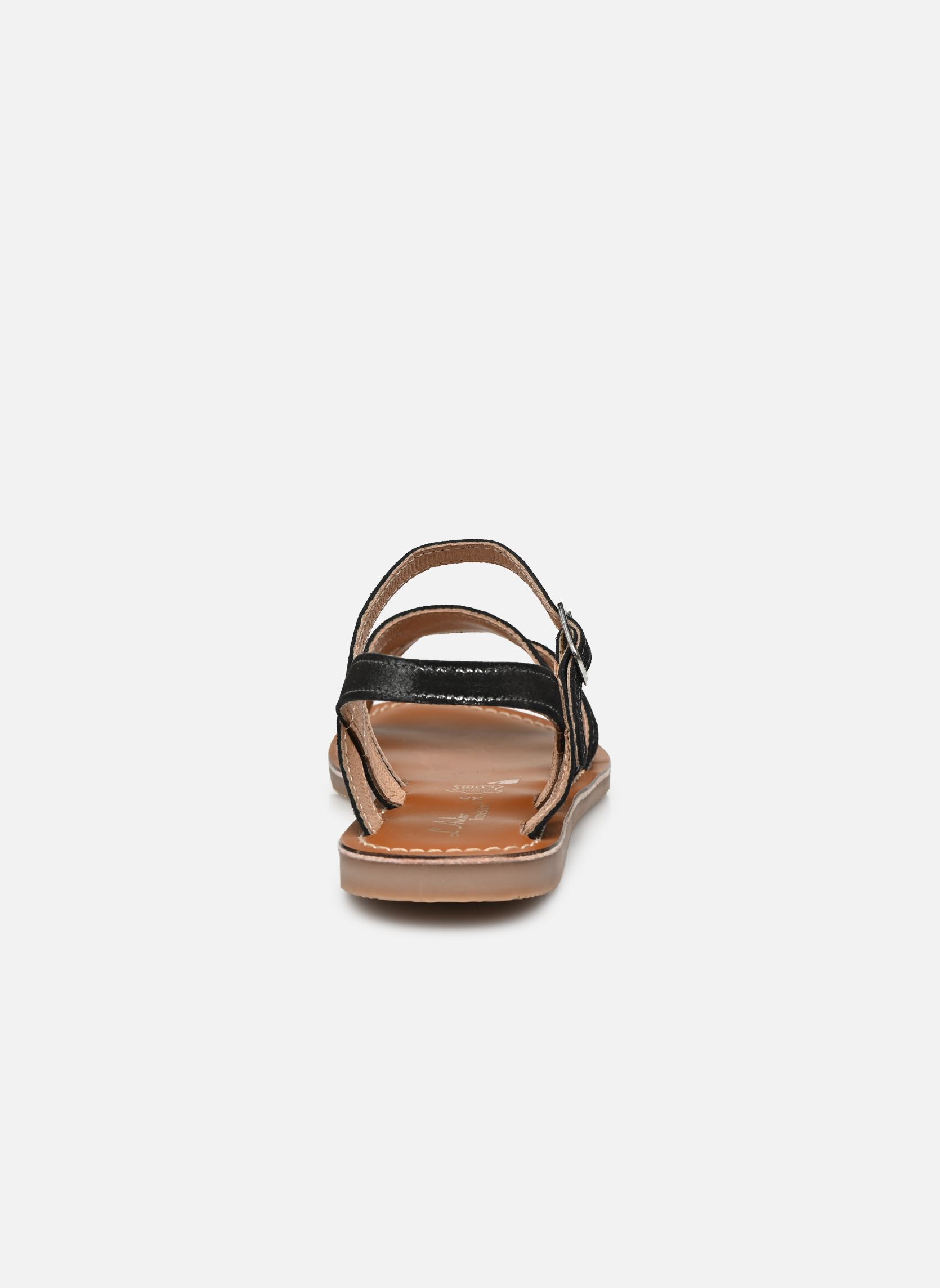 Sandales SAATIL918-22 fille noir L'Atelier Tropézien Sandales SAATIL918-22 fille noir BLACK