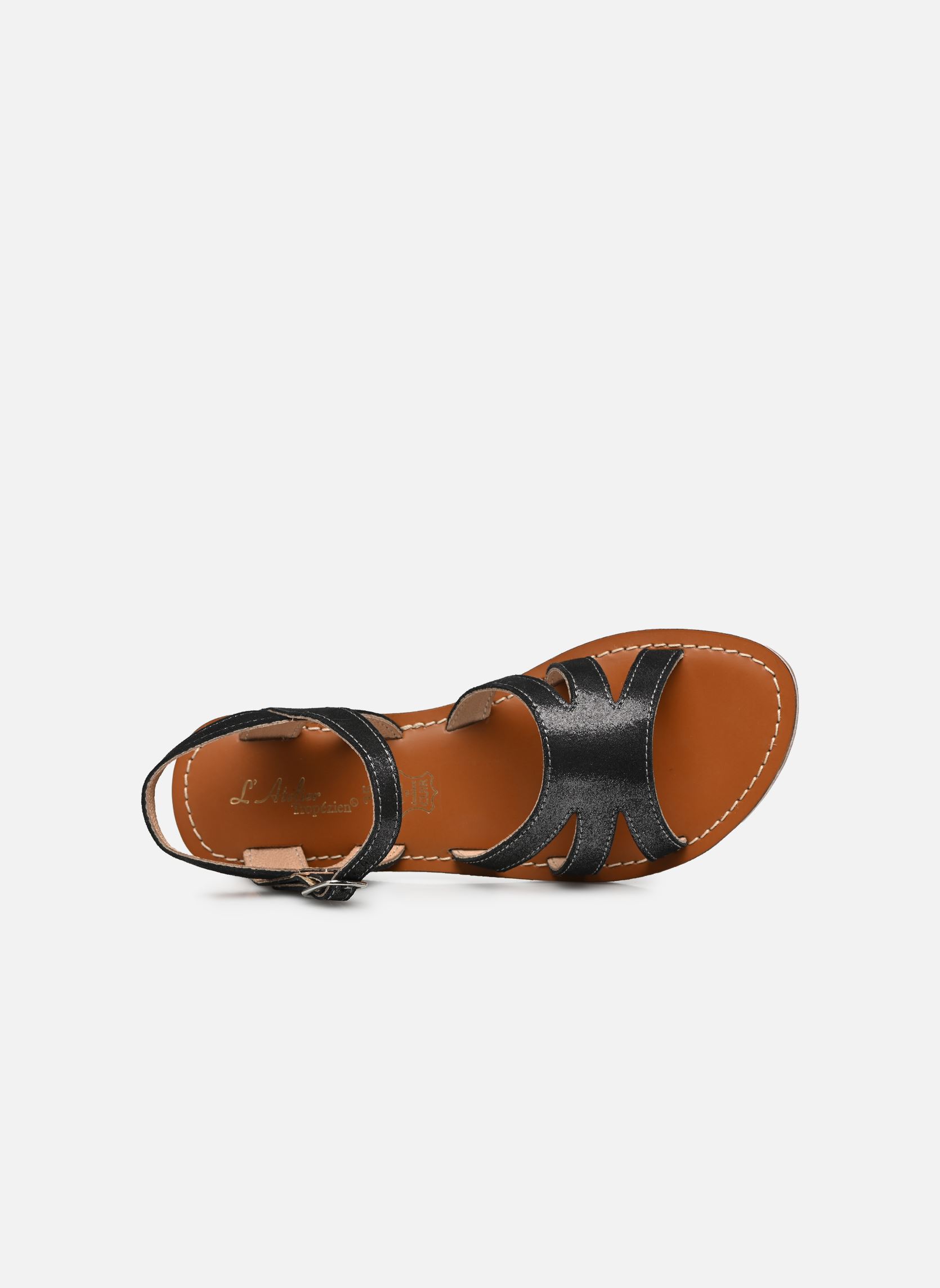 Sandales SAATIL918-22 fille noir L'Atelier Tropézien Sandales SAATIL918-22 fille noir BLACK