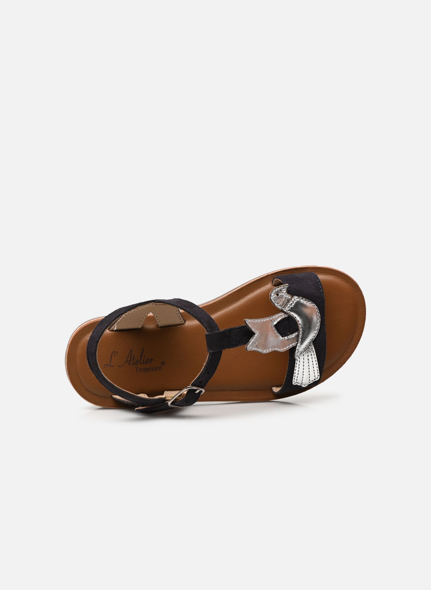 Sandalen SAATSB105-22 mädchen blau L'Atelier Tropézien Sandalen SAATSB105-22 mädchen blau NAVY