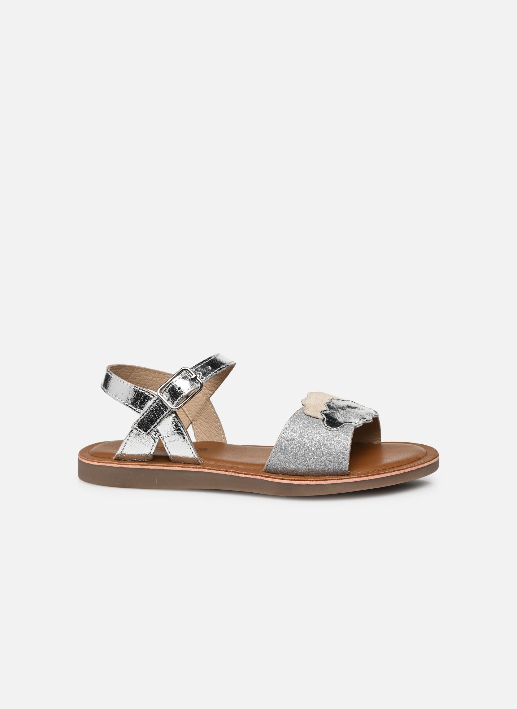 Sandalen SAATSB106-22 mädchen silber L'Atelier Tropézien Sandalen SAATSB106-22 mädchen silber SILVER