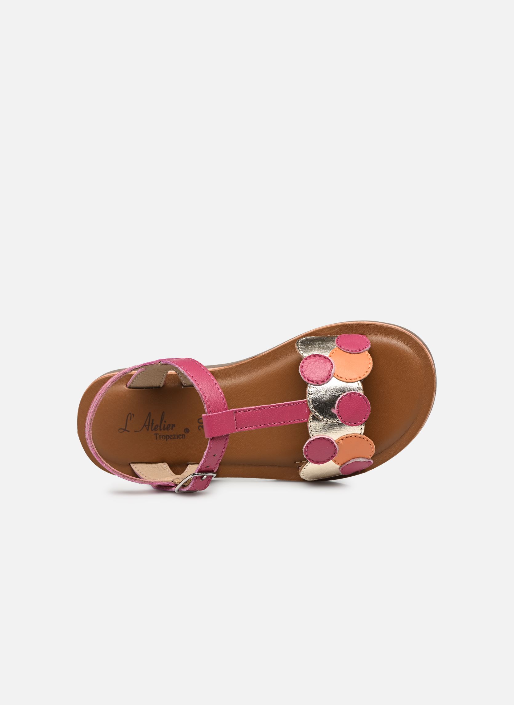 Sandalen SAATSB107-22 mädchen rosa L'Atelier Tropézien Sandalen SAATSB107-22 mädchen rosa FUSHIA