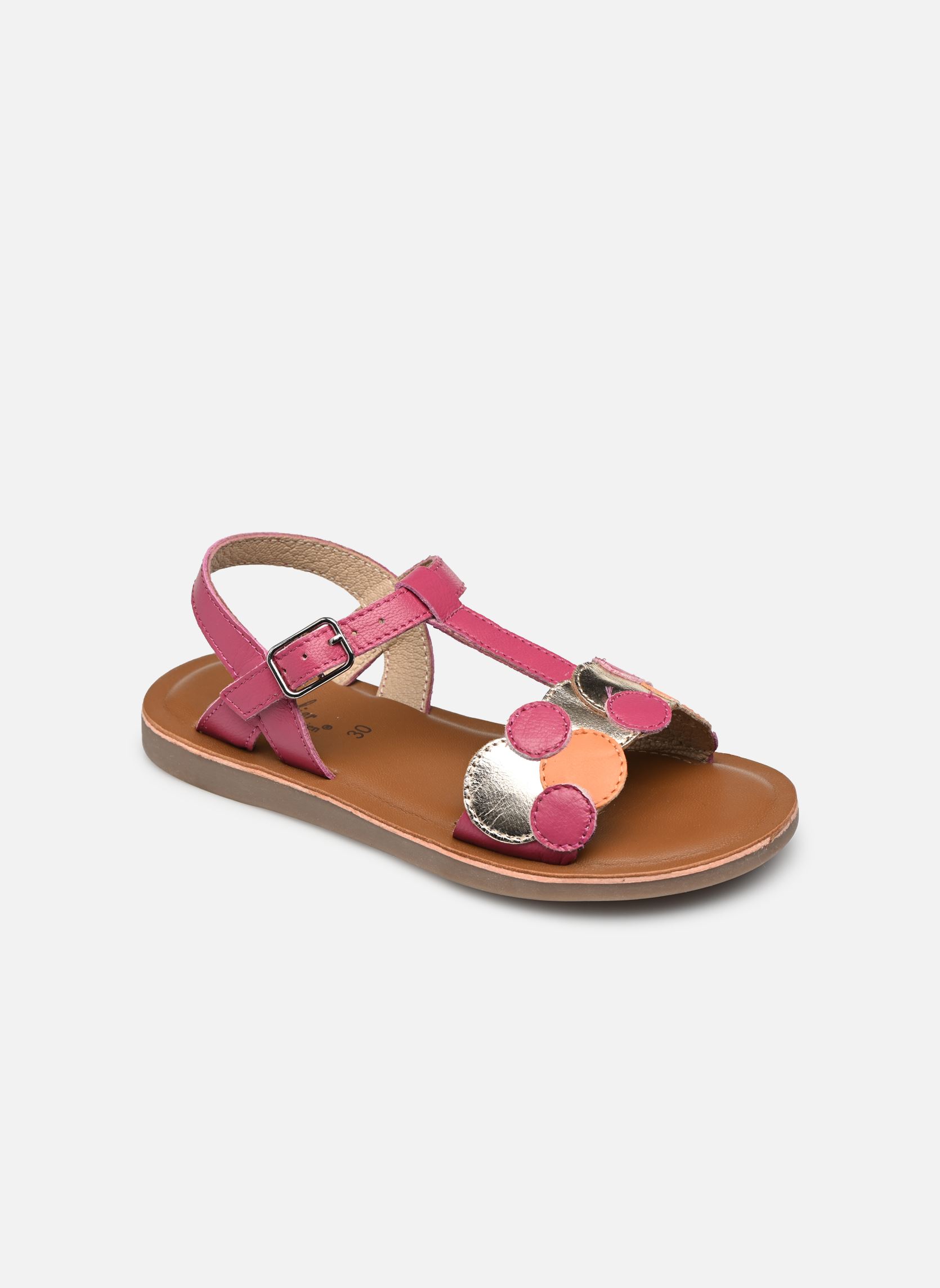 Sandalen SAATSB107-22 mädchen rosa L'Atelier Tropézien Sandalen SAATSB107-22 mädchen rosa FUSHIA