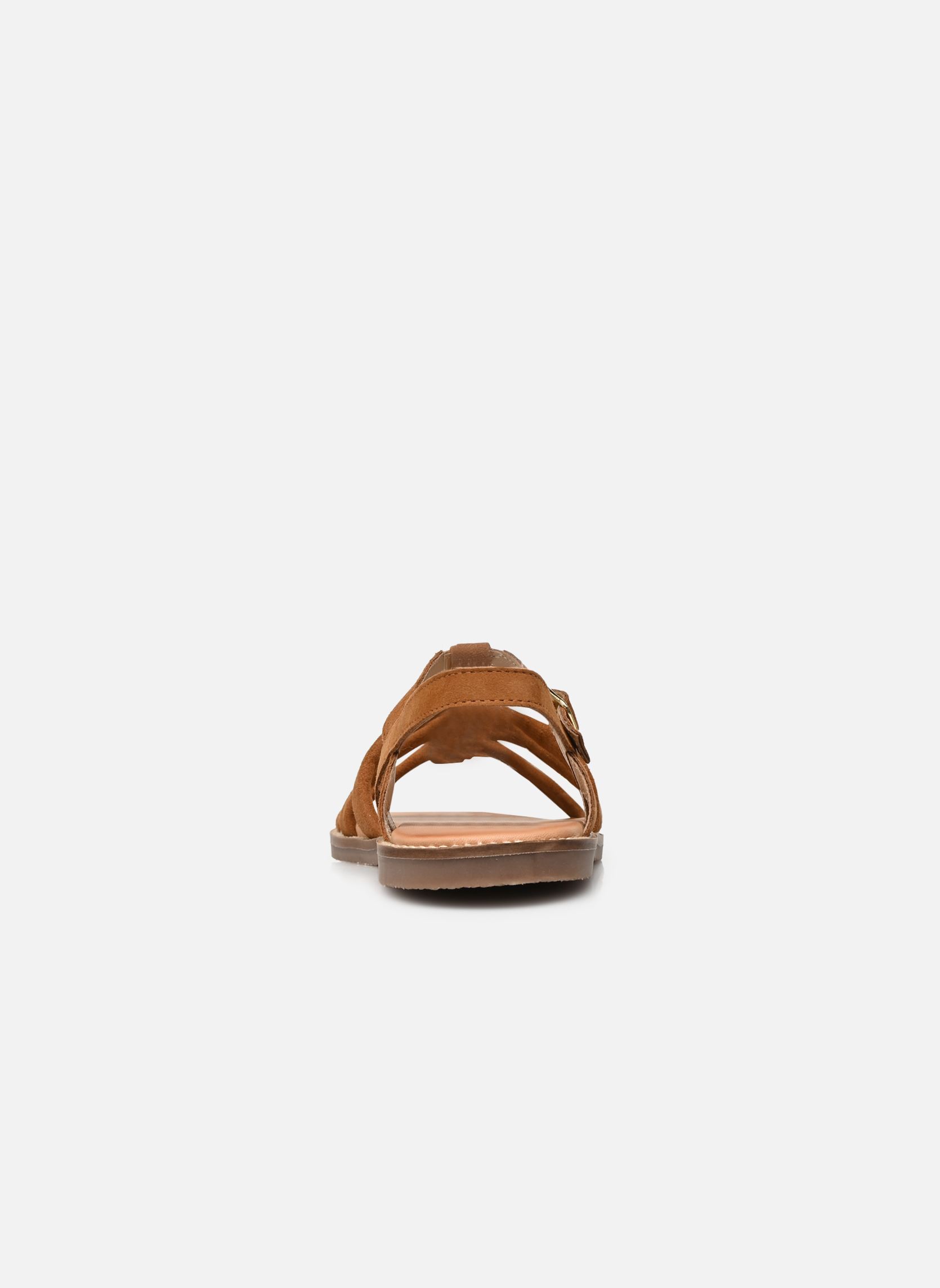 Sandalen SAATSB108-22 meisjes bruin L'Atelier Tropézien Sandalen SAATSB108-22 meisjes bruin SUEDE CAMEL