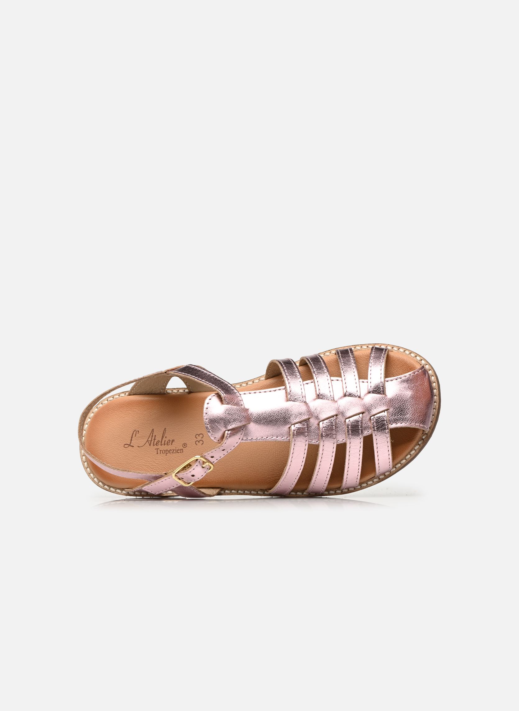 Sandales SAATSB109E-22 fille rose L'Atelier Tropézien Sandales SAATSB109E-22 fille rose PINK