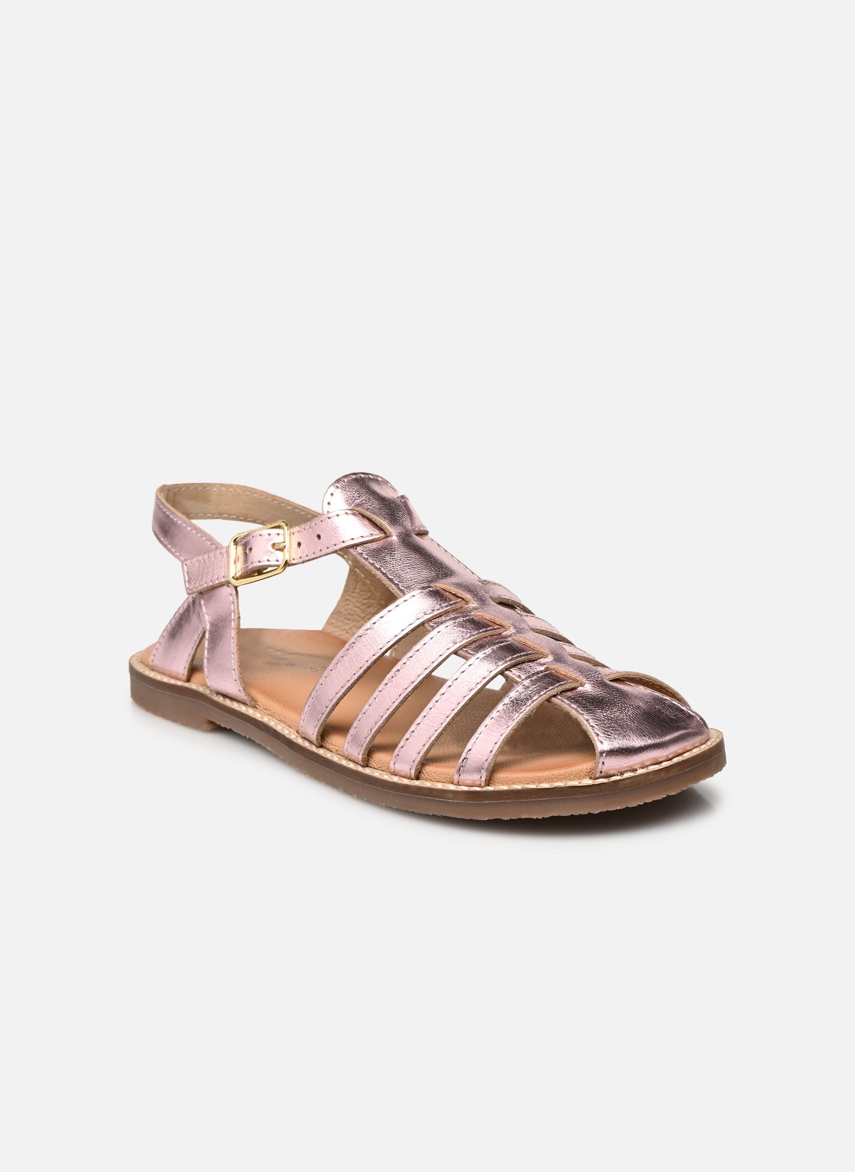 Sandales SAATSB109E-22 fille rose L'Atelier Tropézien Sandales SAATSB109E-22 fille rose PINK