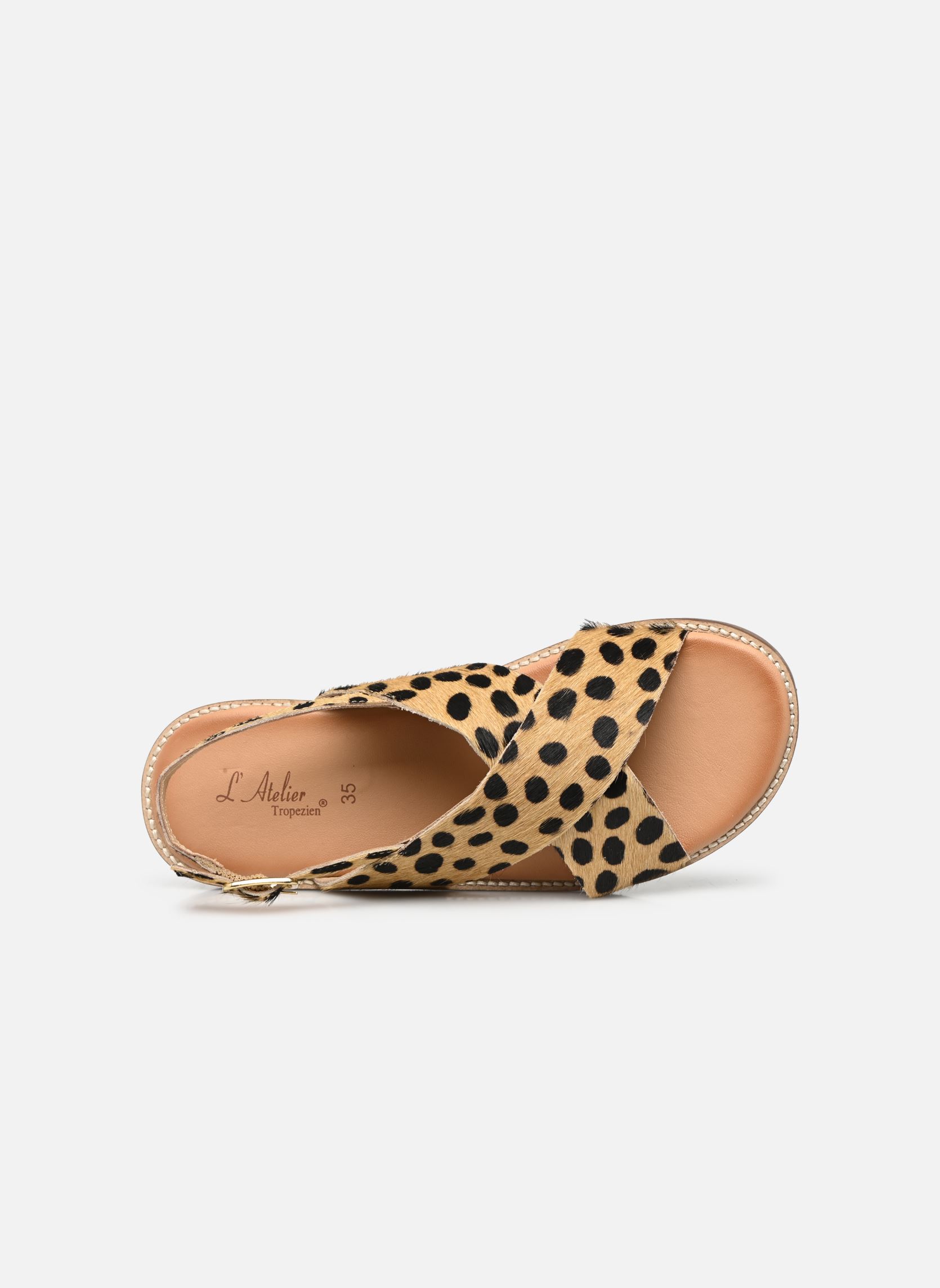 Sandali SAATSB111-22 bambina marrone L'Atelier Tropézien Sandali SAATSB111-22 bambina marrone LEOPARD