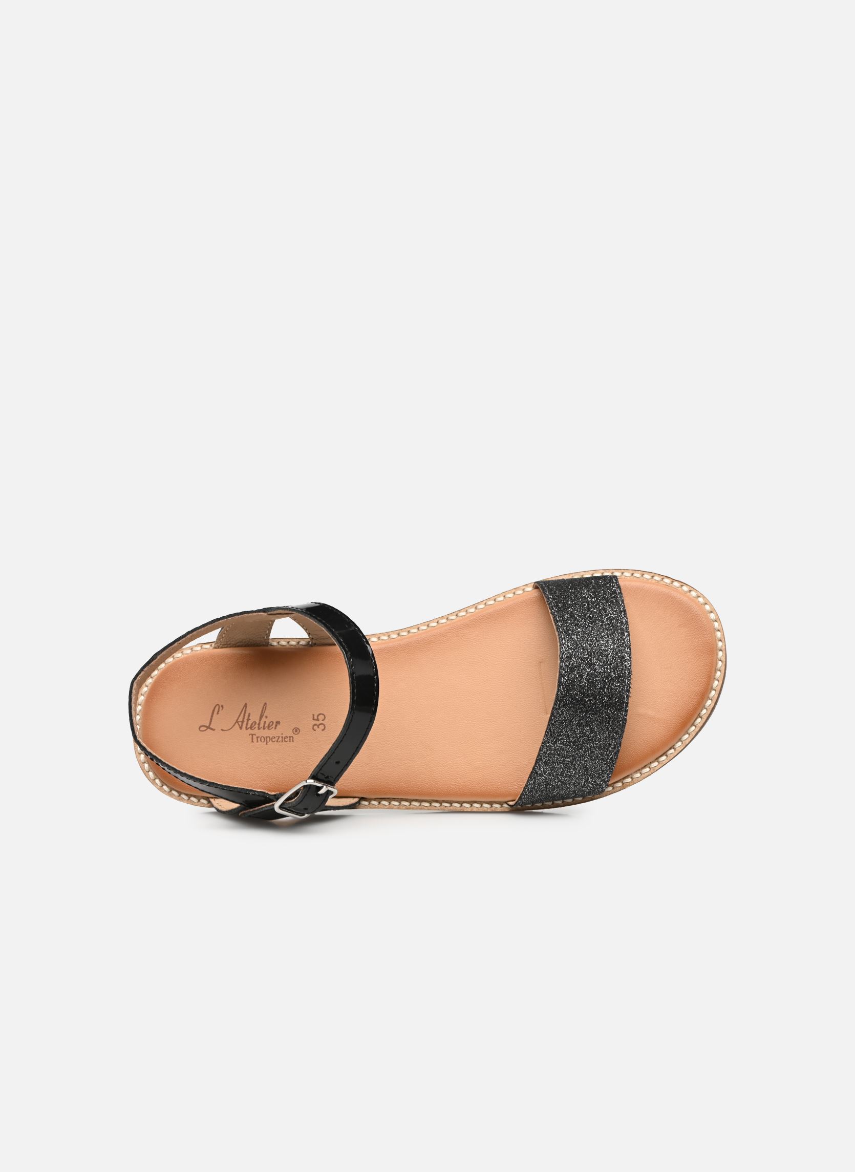 Sandalen SAATSB115-22 meisjes zwart L'Atelier Tropézien Sandalen SAATSB115-22 meisjes zwart BLACK