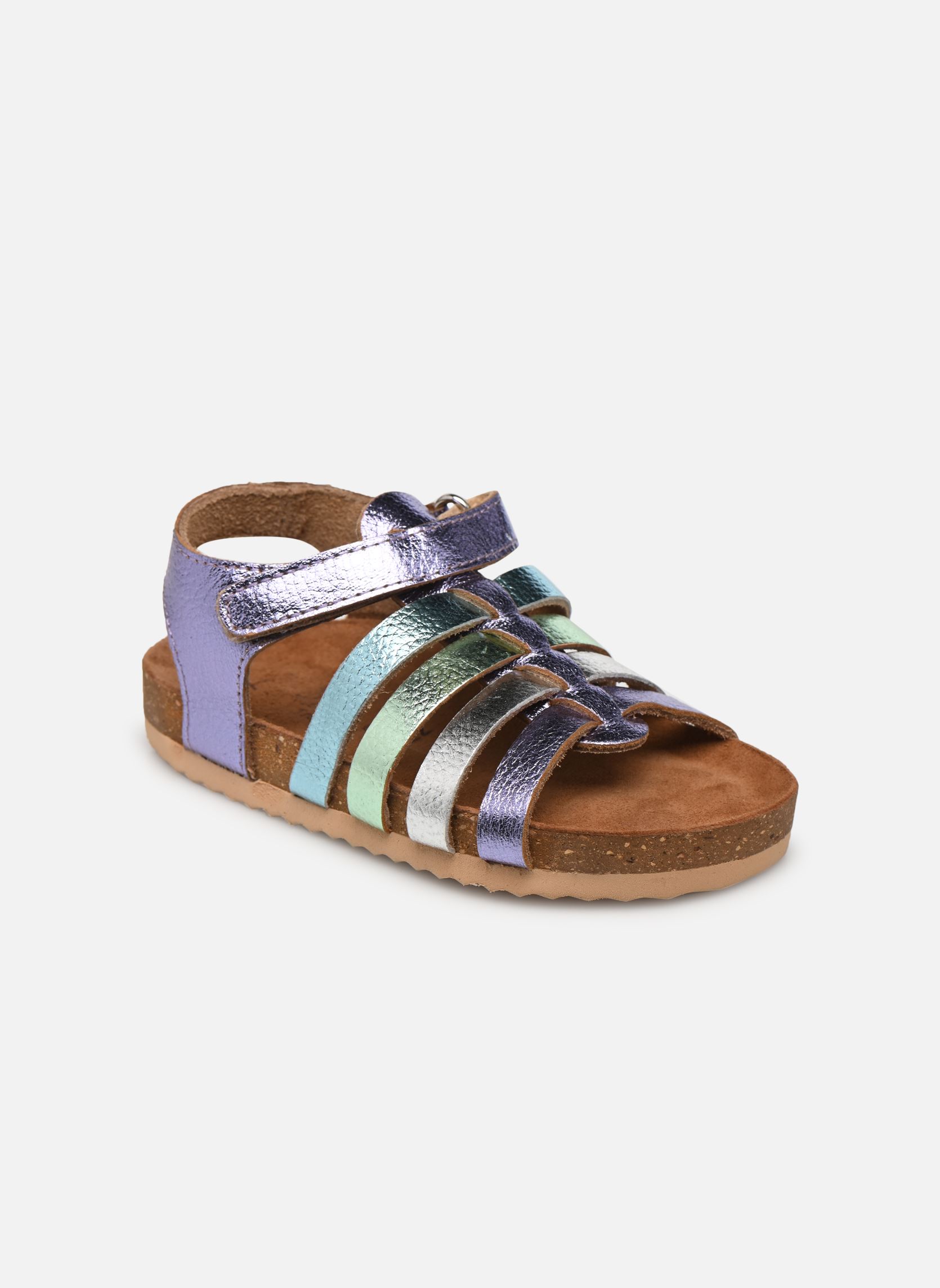 Sandalen SAATSB5200N-22 mädchen blau L'Atelier Tropézien Sandalen SAATSB5200N-22 mädchen blau MULTI BLUE
