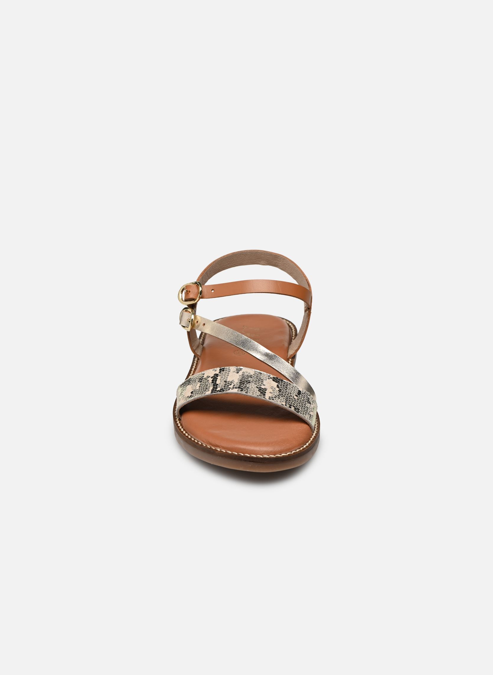 Sandales SAATSH396-22 fille argent L'Atelier Tropézien Sandales SAATSH396-22 fille argent NATURAL PLATINIUM