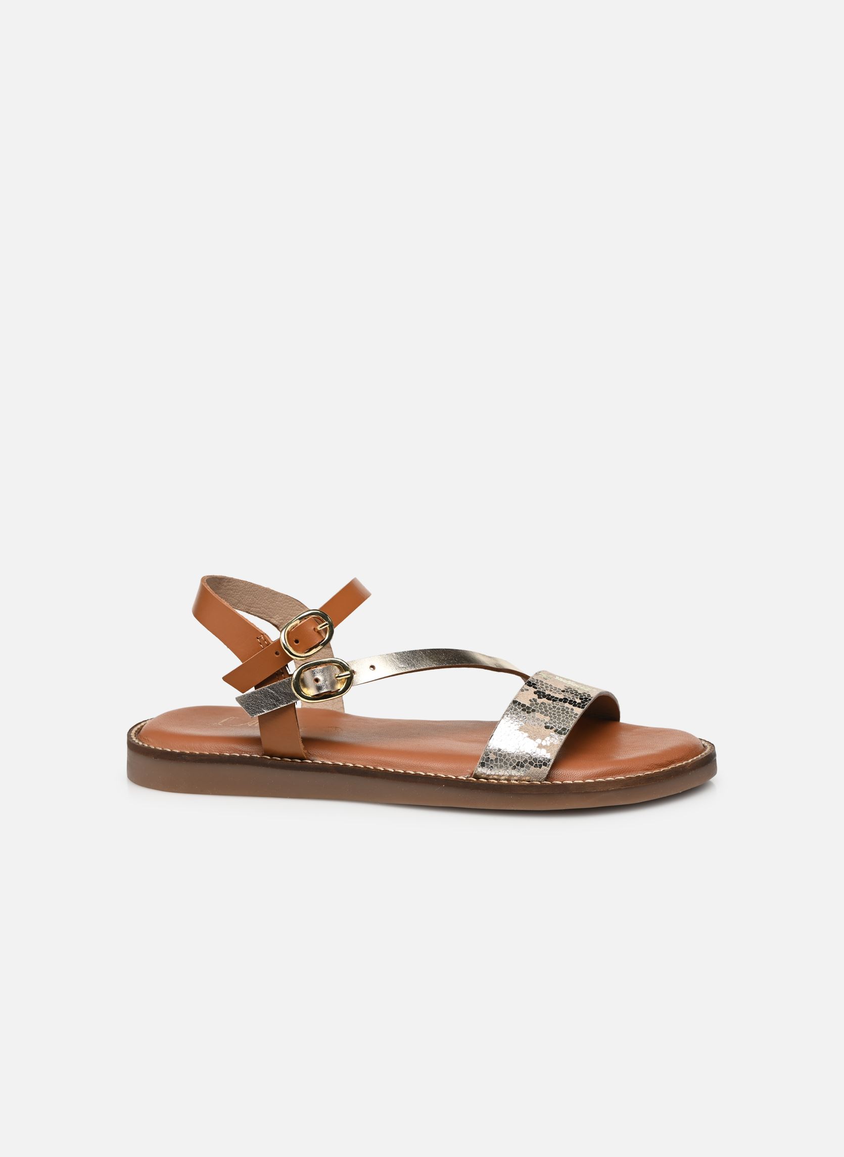 Sandales SAATSH396-22 fille argent L'Atelier Tropézien Sandales SAATSH396-22 fille argent NATURAL PLATINIUM