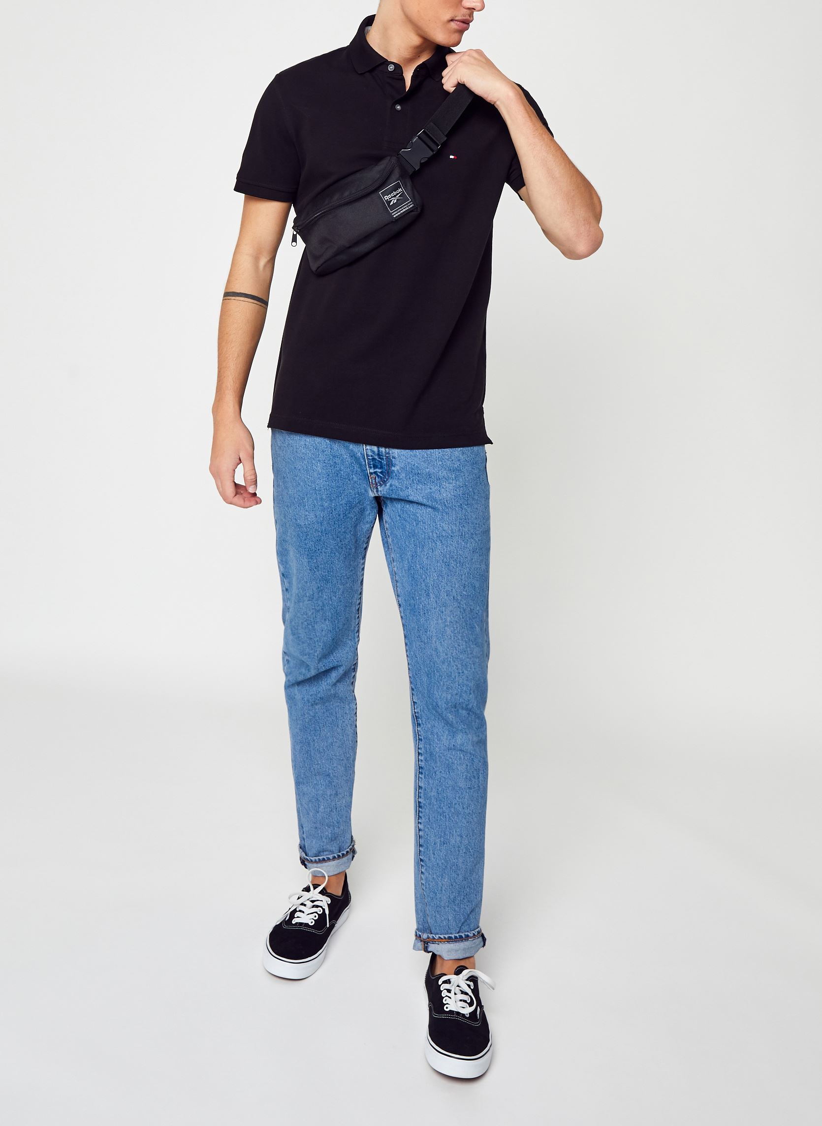 Polos 1985 Regular Polo homme noir Tommy Hilfiger Polos 1985 Regular Polo homme noir BLACK