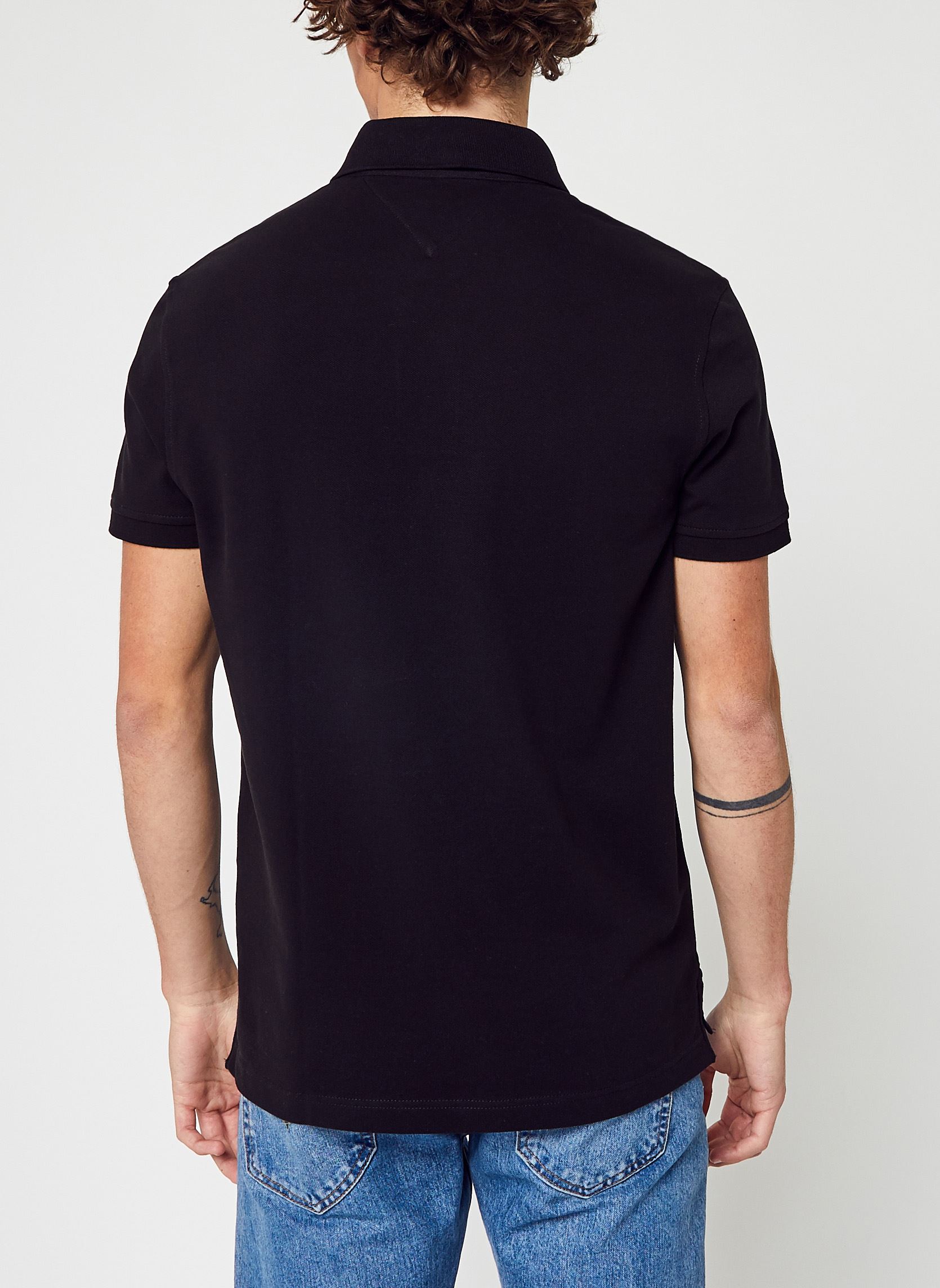 Polos 1985 Regular Polo homme noir Tommy Hilfiger Polos 1985 Regular Polo homme noir BLACK