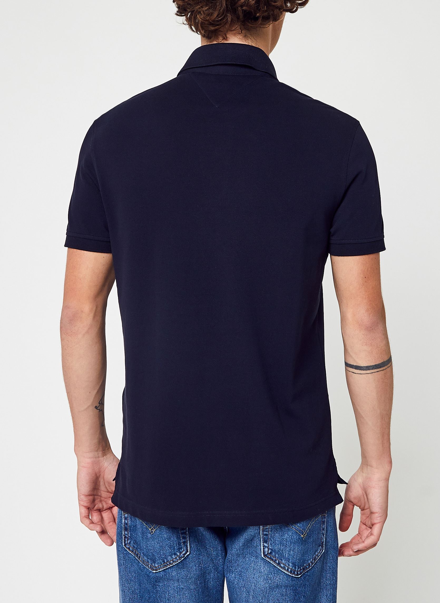 Polos 1985 Regular Polo homme bleu Tommy Hilfiger Polos 1985 Regular Polo homme bleu DESERT SKY