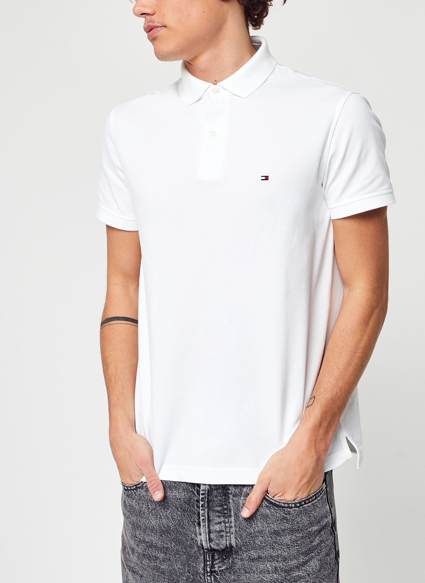 Poloshirts 1985 Regular Polo herren weiß Tommy Hilfiger Poloshirts 1985 Regular Polo herren weiß WHITE
