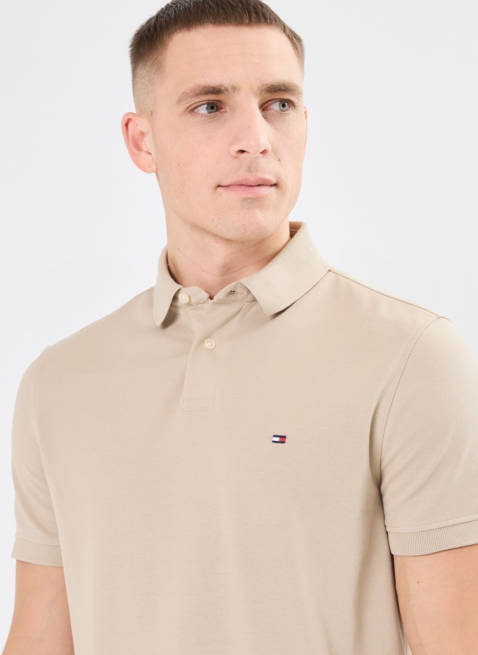 Polos 1985 Regular Polo homme marron Tommy Hilfiger Polos 1985 Regular Polo homme marron SANDALWOOD