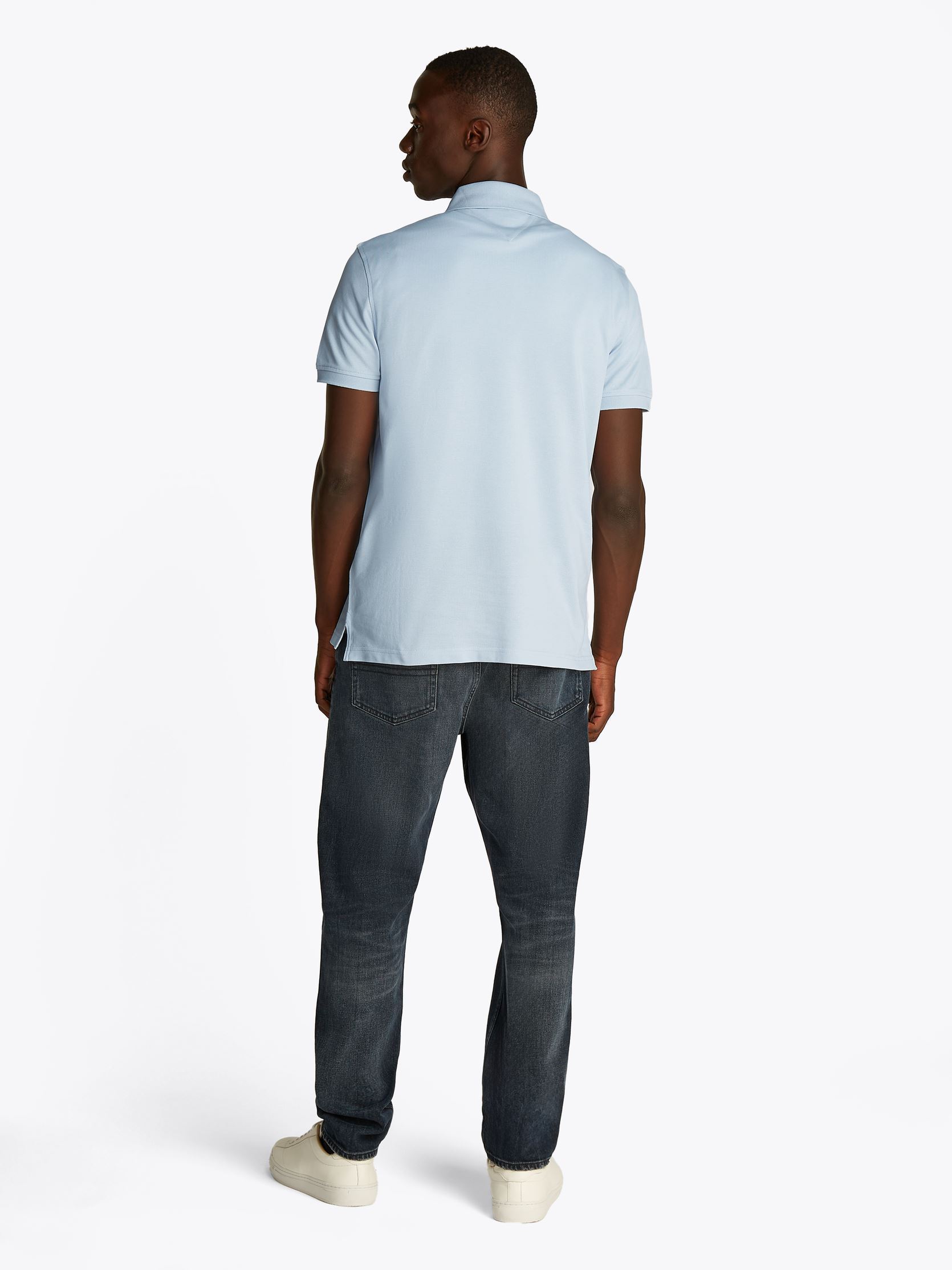 Polo's 1985 Regular Polo heren blauw Tommy Hilfiger Polo's 1985 Regular Polo heren blauw BREEZY BLUE