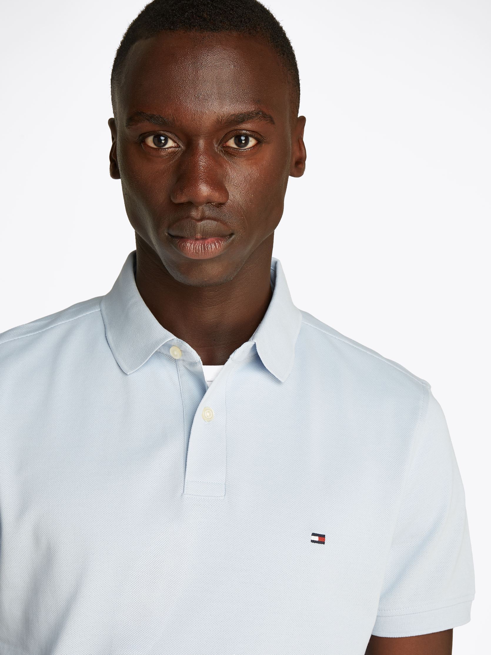 Polo's 1985 Regular Polo heren blauw Tommy Hilfiger Polo's 1985 Regular Polo heren blauw BREEZY BLUE