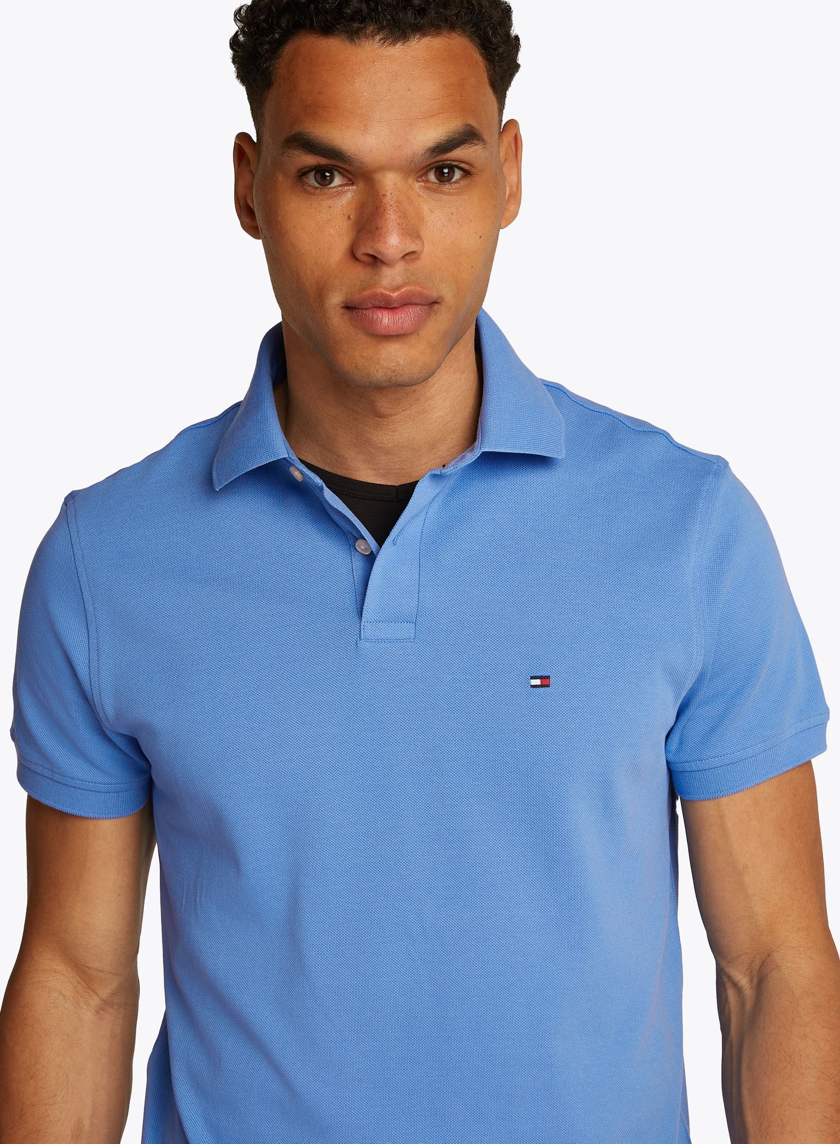 Polos 1985 Regular Polo homme bleu Tommy Hilfiger Polos 1985 Regular Polo homme bleu BLUE SPELL