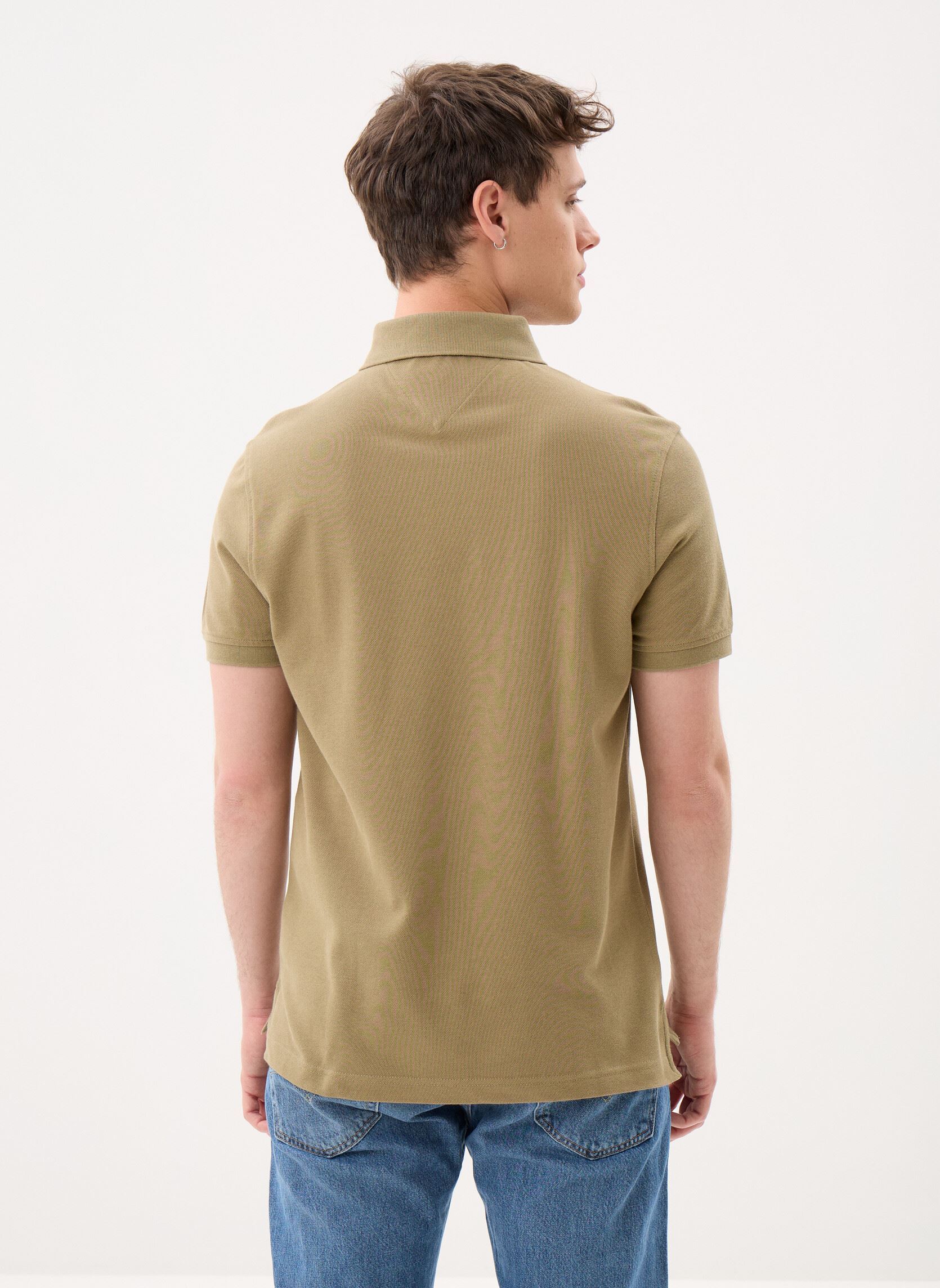 Polos 1985 Regular Polo homme beige Tommy Hilfiger Polos 1985 Regular Polo homme beige WOODRIDGE