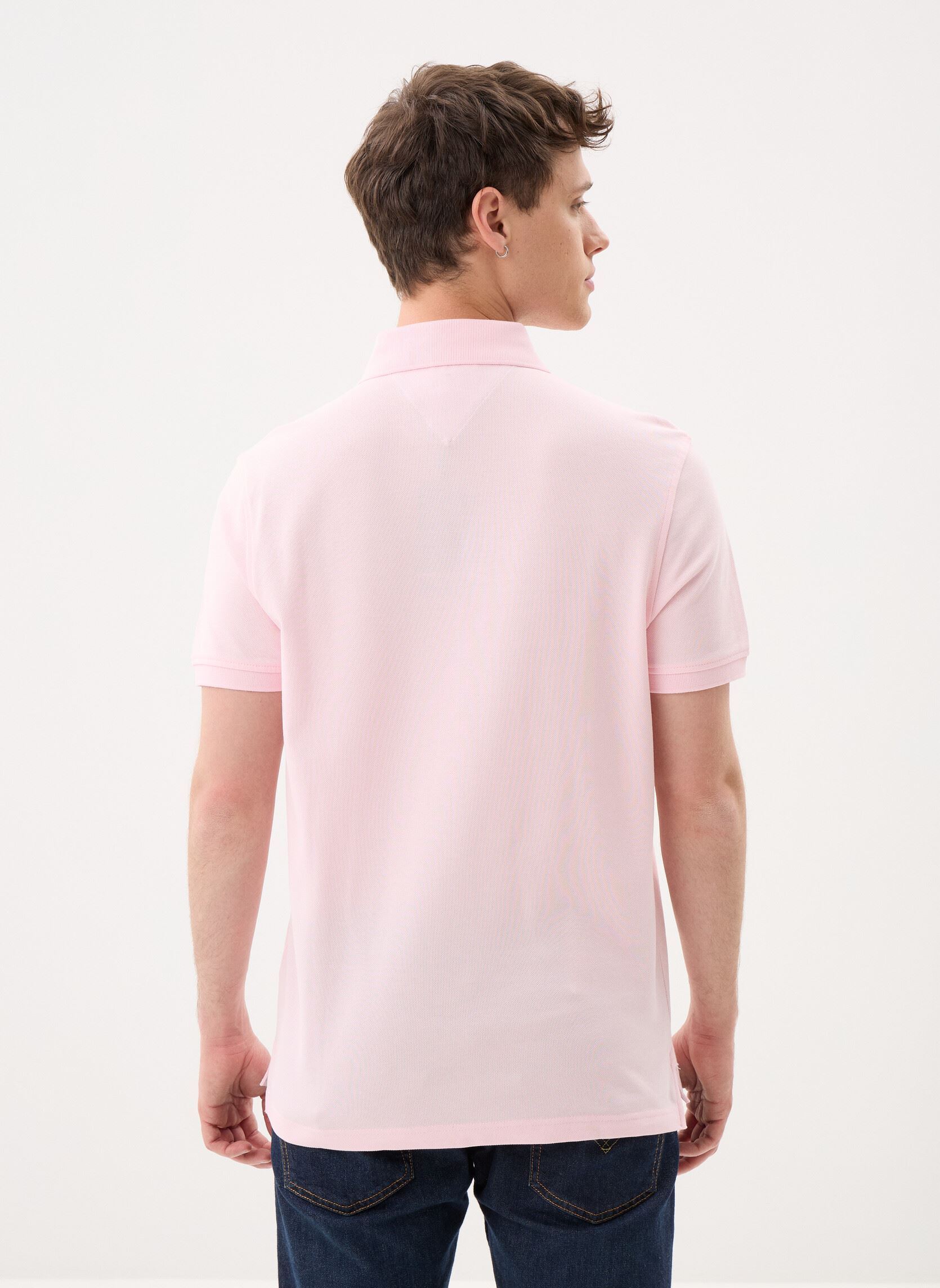 Polos 1985 Regular Polo homme rose Tommy Hilfiger Polos 1985 Regular Polo homme rose PINK LILY