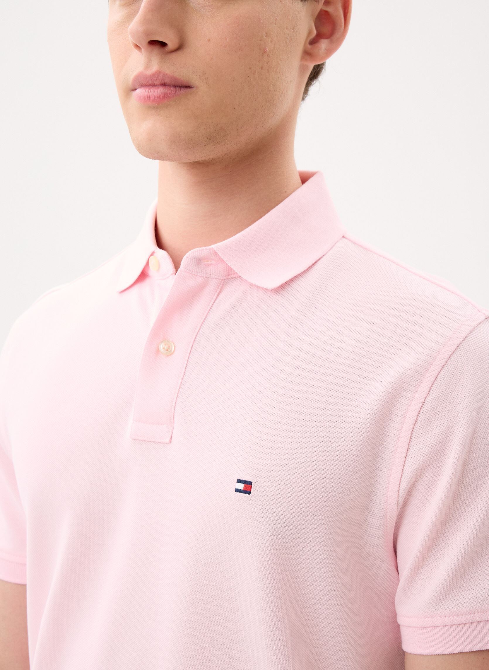 Polos 1985 Regular Polo homme rose Tommy Hilfiger Polos 1985 Regular Polo homme rose PINK LILY