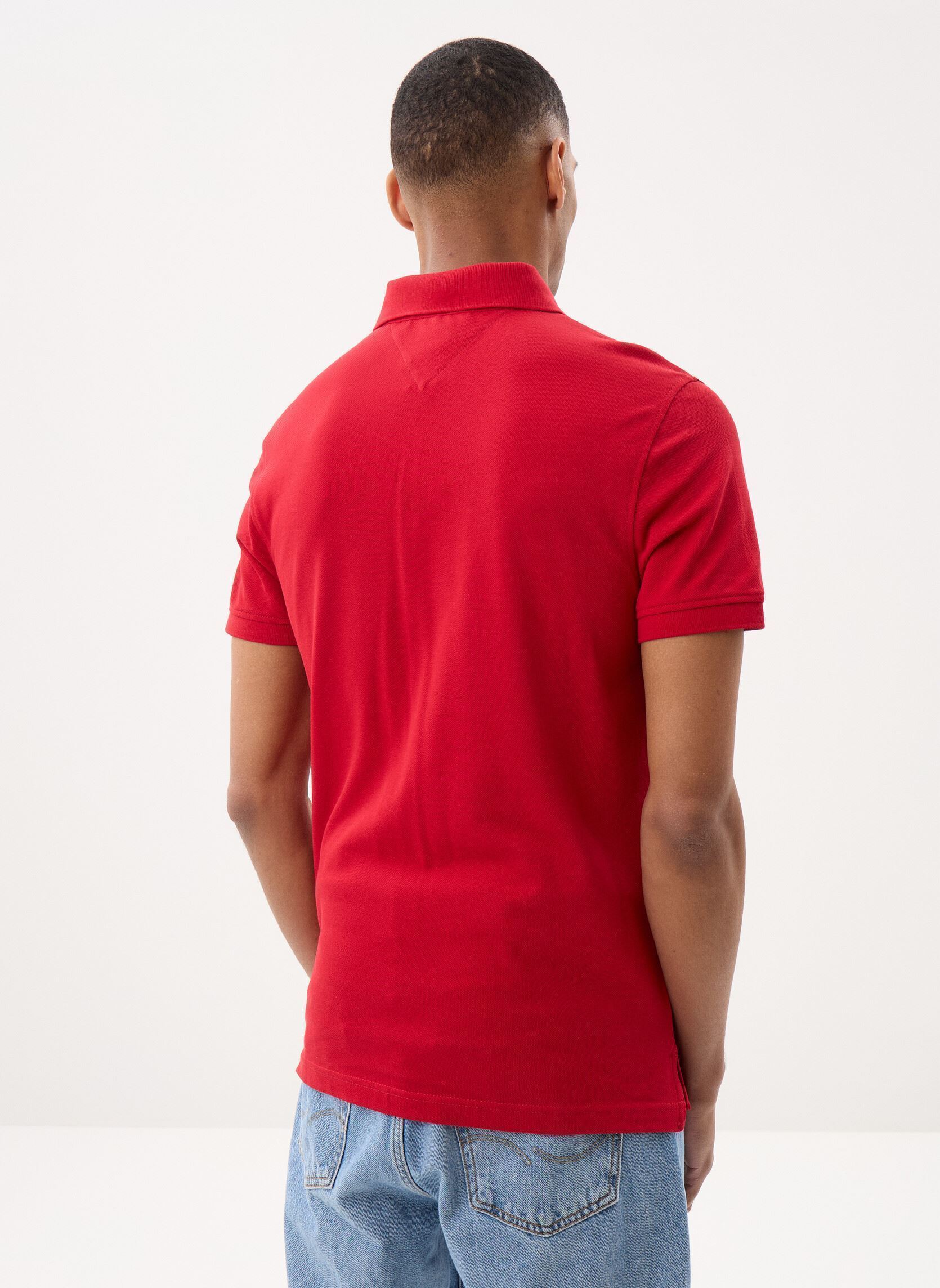 Polo's 1985 Regular Polo heren rood Tommy Hilfiger Polo's 1985 Regular Polo heren rood MEDIUM RED