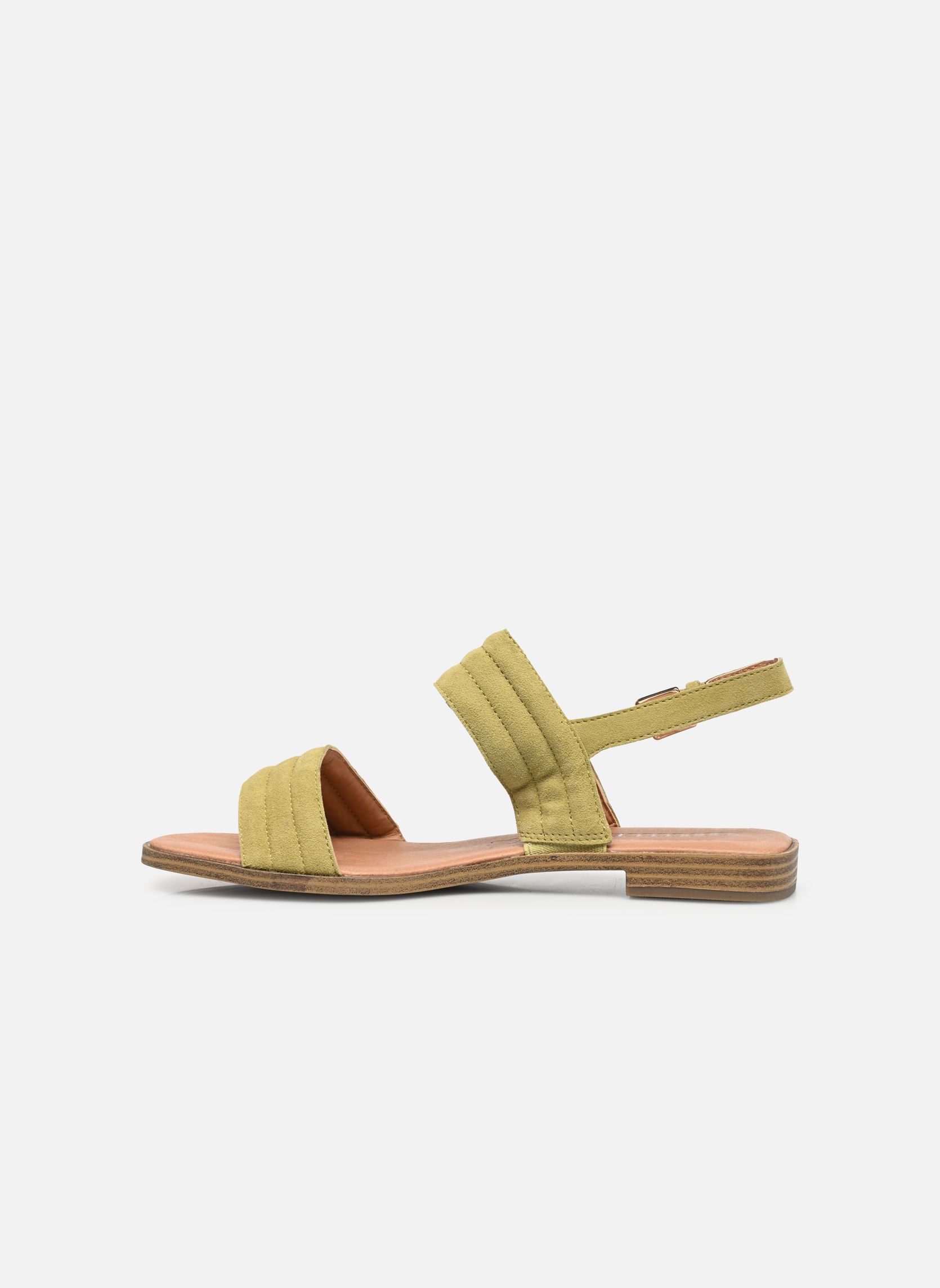 Sandalen 28105-28 dames groen Caprice Sandalen 28105-28 dames groen GREEN SUEDE