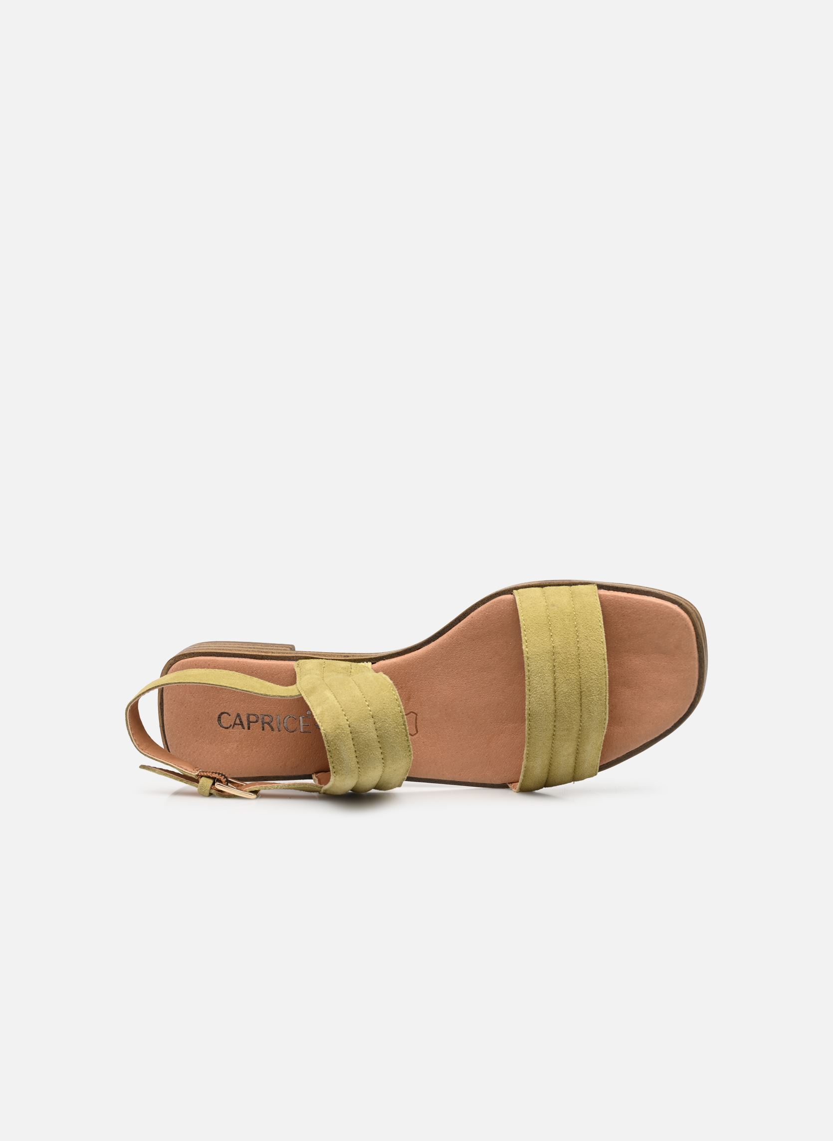 Sandalen 28105-28 dames groen Caprice Sandalen 28105-28 dames groen GREEN SUEDE