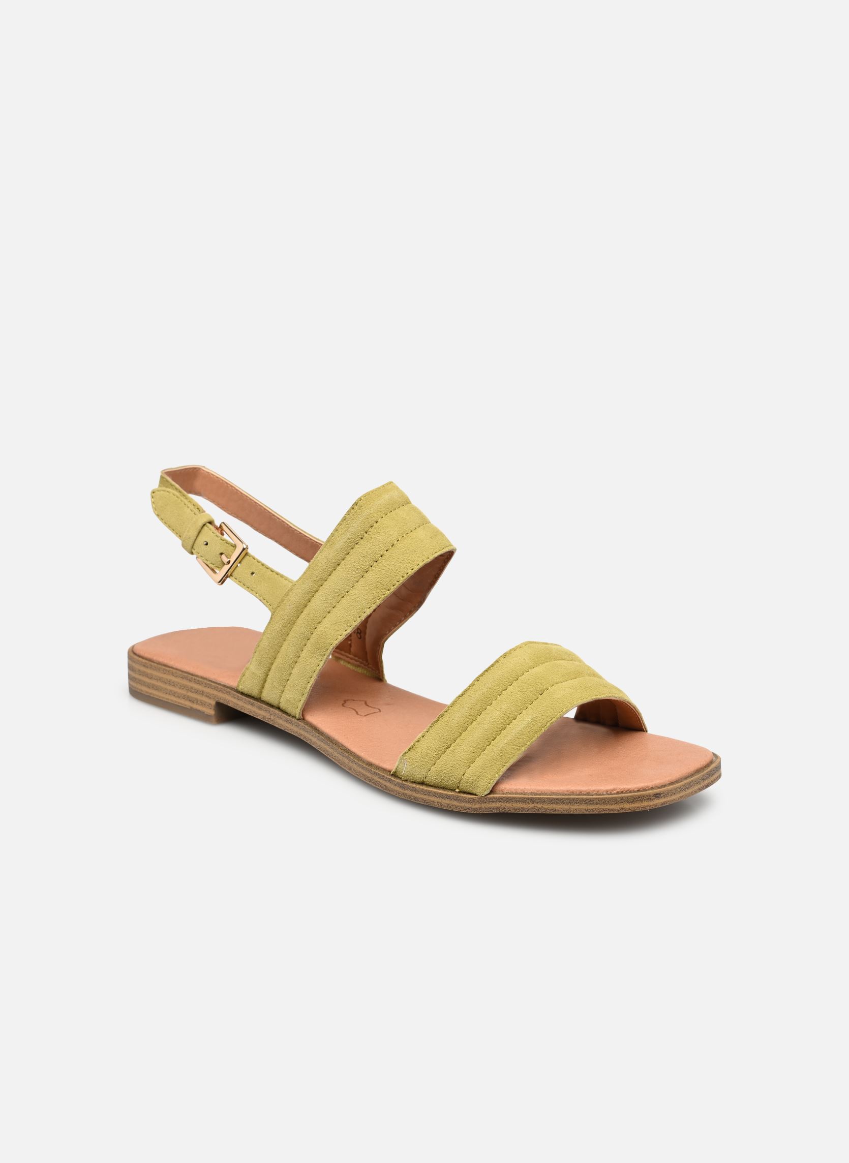 Sandalen 28105-28 dames groen Caprice Sandalen 28105-28 dames groen GREEN SUEDE