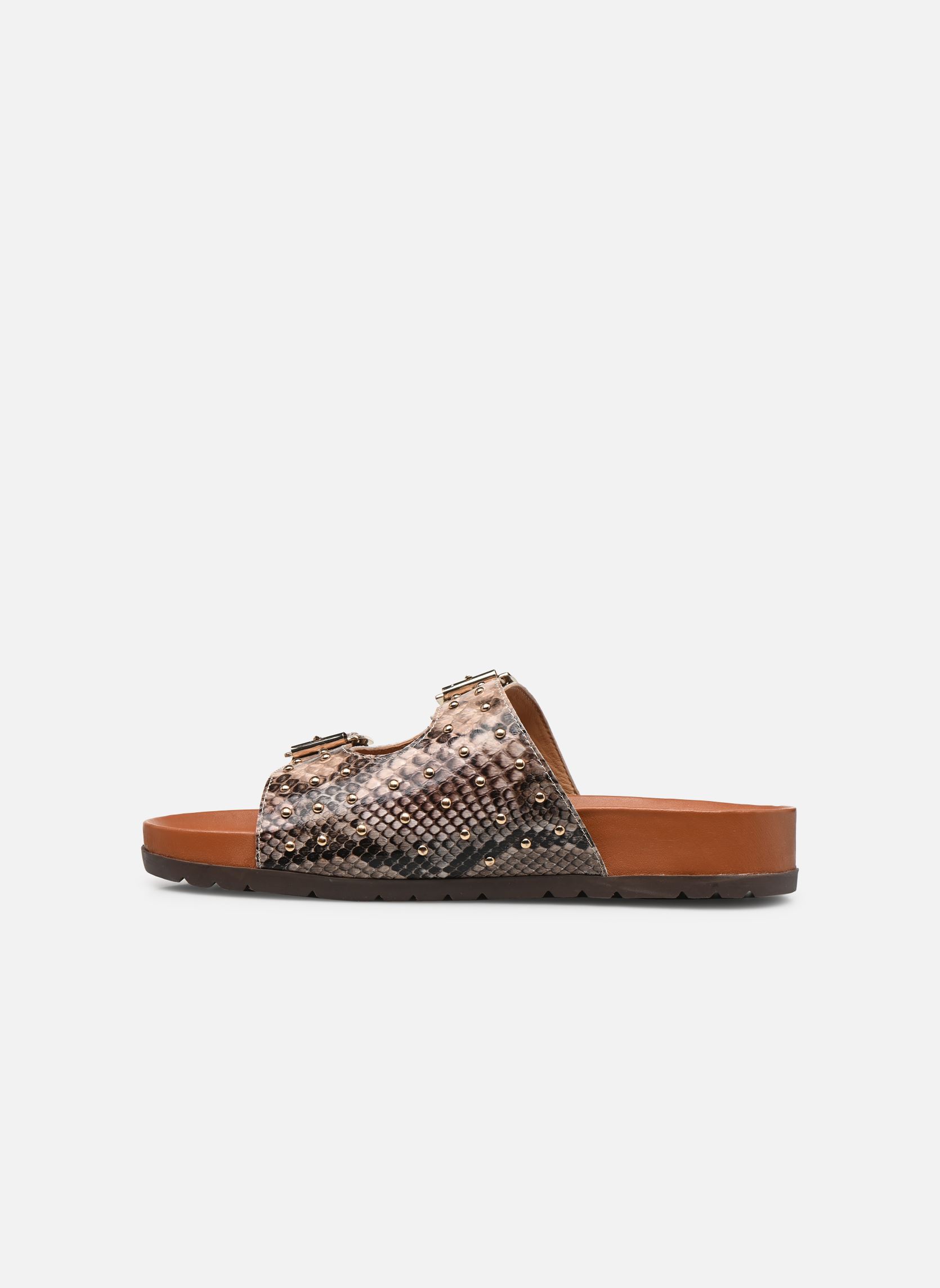 Mules SAATCHV8970-22 femme marron L'Atelier Tropézien Mules SAATCHV8970-22 femme marron BROWN SNAKE