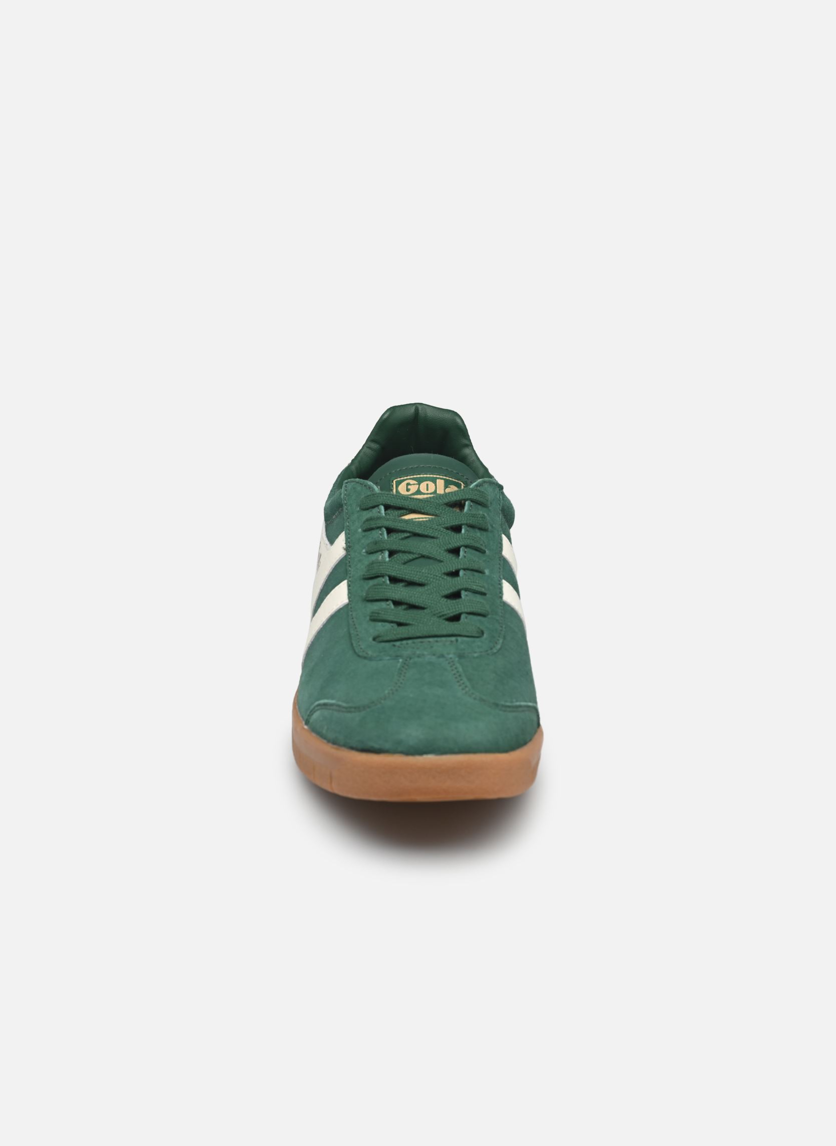Baskets basses Hurricane Suede homme vert Gola Baskets basses Hurricane Suede homme vert EVERGREEN/OFF WHITE/GUM