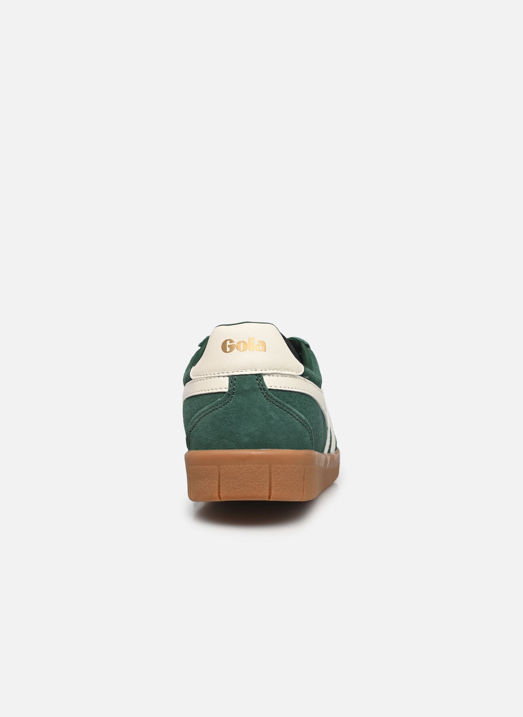 Baskets basses Hurricane Suede homme vert Gola Baskets basses Hurricane Suede homme vert EVERGREEN/OFF WHITE/GUM