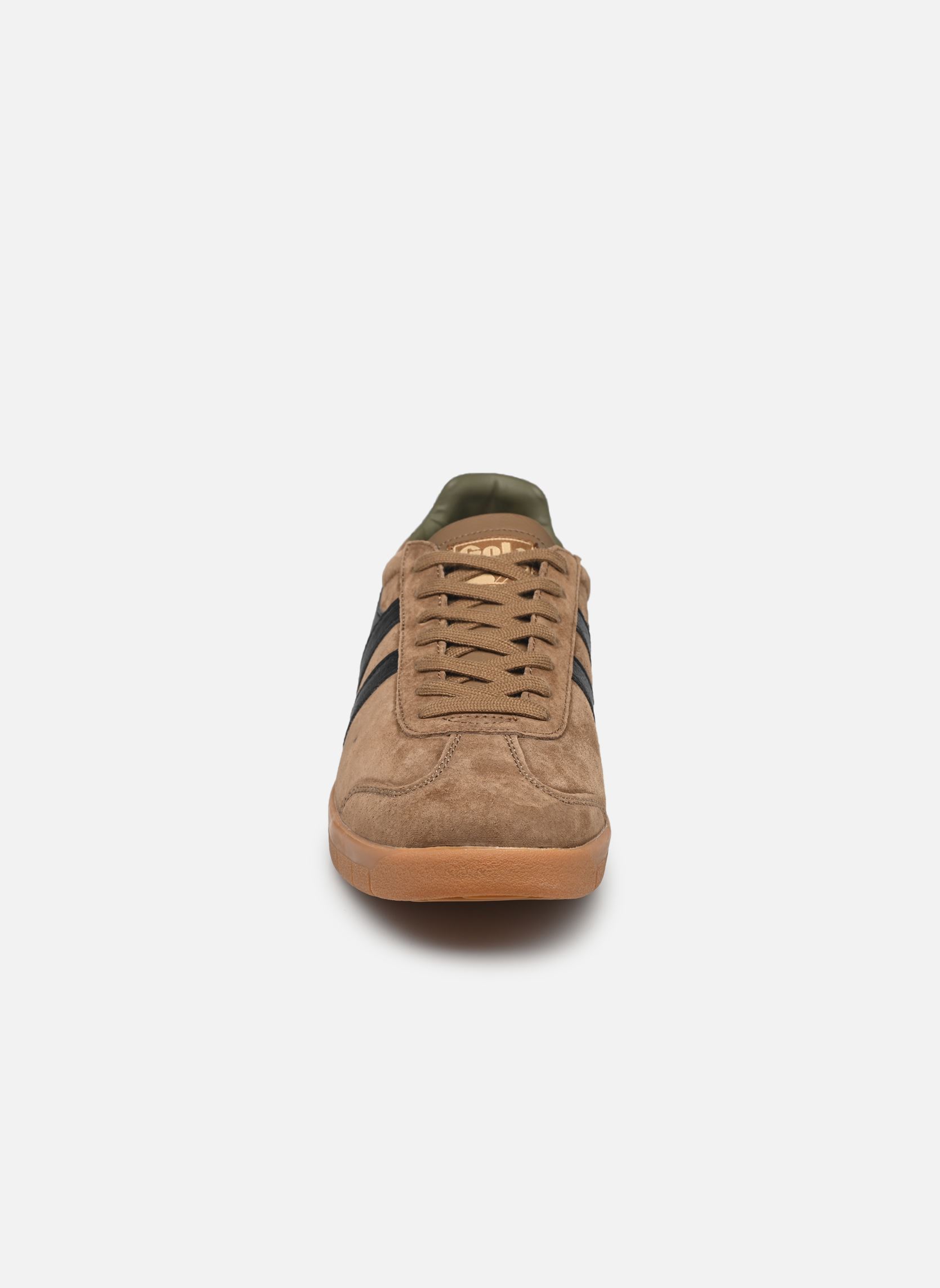 Baskets basses Hurricane Suede homme marron Gola Baskets basses Hurricane Suede homme marron Tobacco/Black/Khaki/Gum