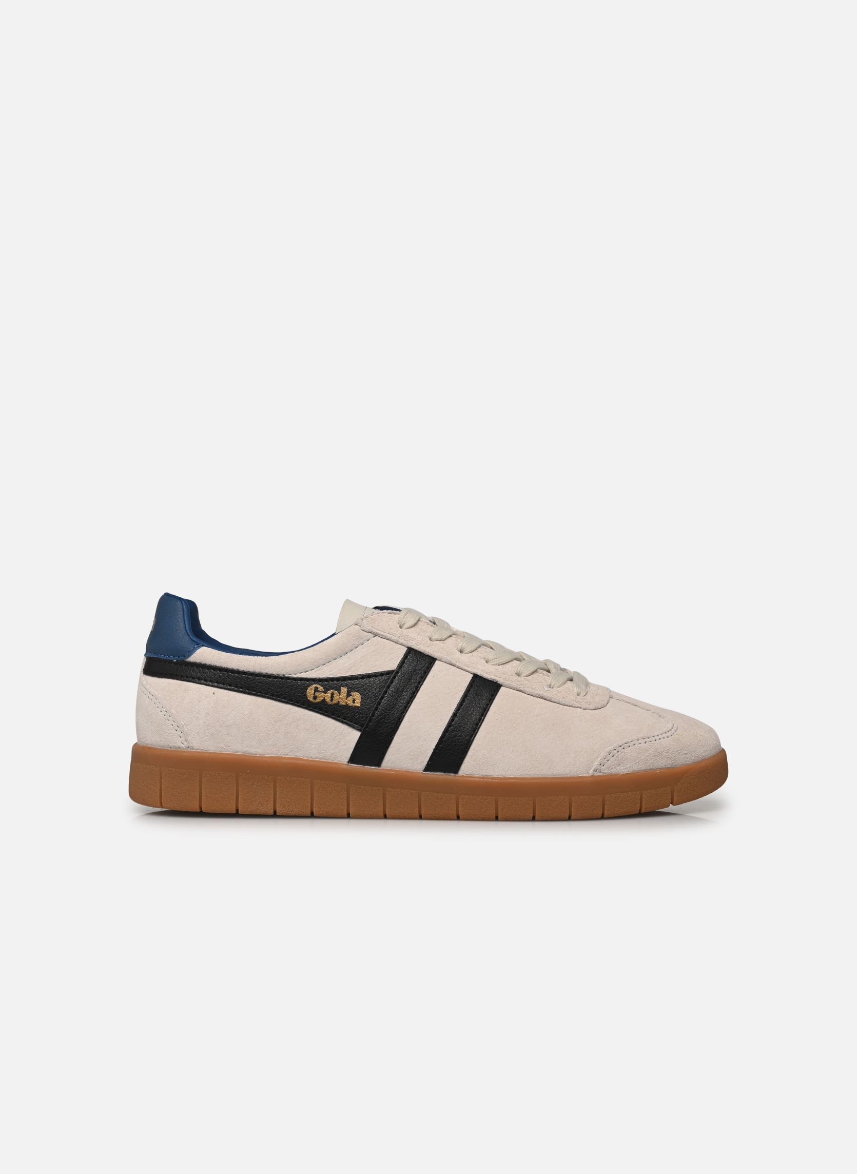 Niedrige Sneaker Hurricane Suede herren weiß Gola Niedrige Sneaker Hurricane Suede herren weiß Off White/Black/Marine Blue/Gu