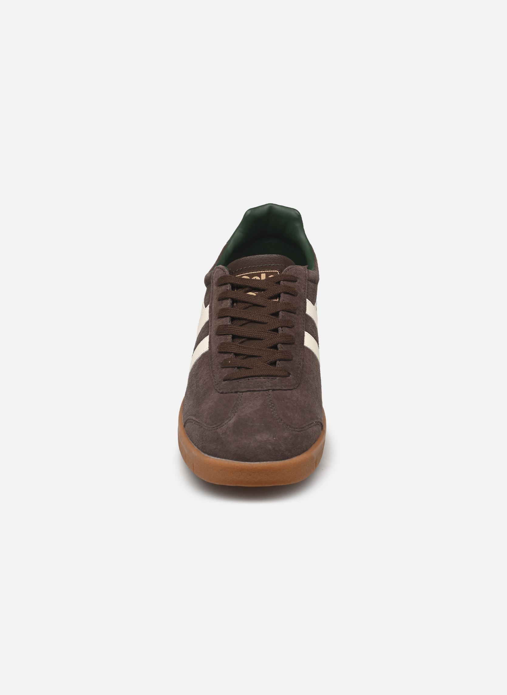 Zapatillas bajas Hurricane Suede hombre marrón Gola Zapatillas bajas Hurricane Suede hombre marrón Mocha/Off White/Evergreen/Gum